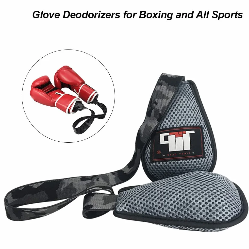LOSOO Guantes Bolsas Desodorizantes | Desodorante Limpieza Mantenimiento Guantes Boxeo - Absorbe el hedor y Deja los Guantes Frescos, se Adapta a Todos los Guantes y Zapatos