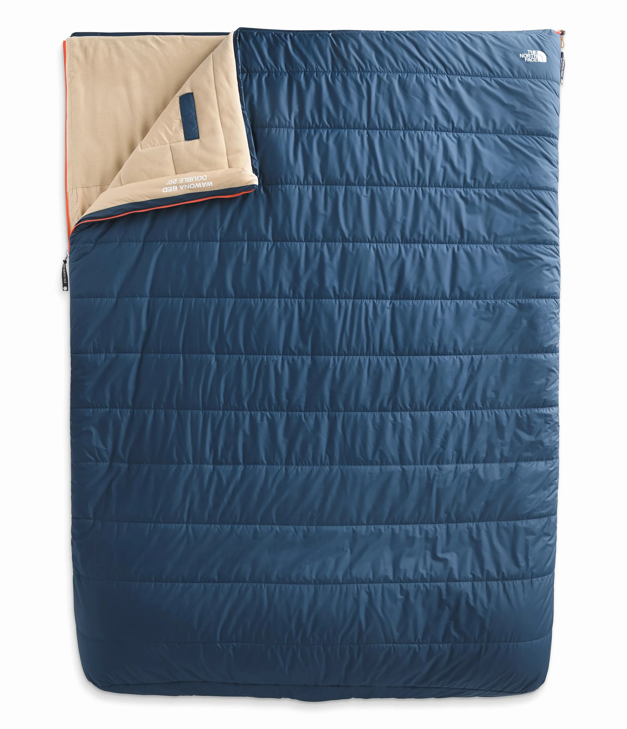 The North Face Wawona Bed Double 20F / -7C Insulated Camping Sleeping Bag for Two People