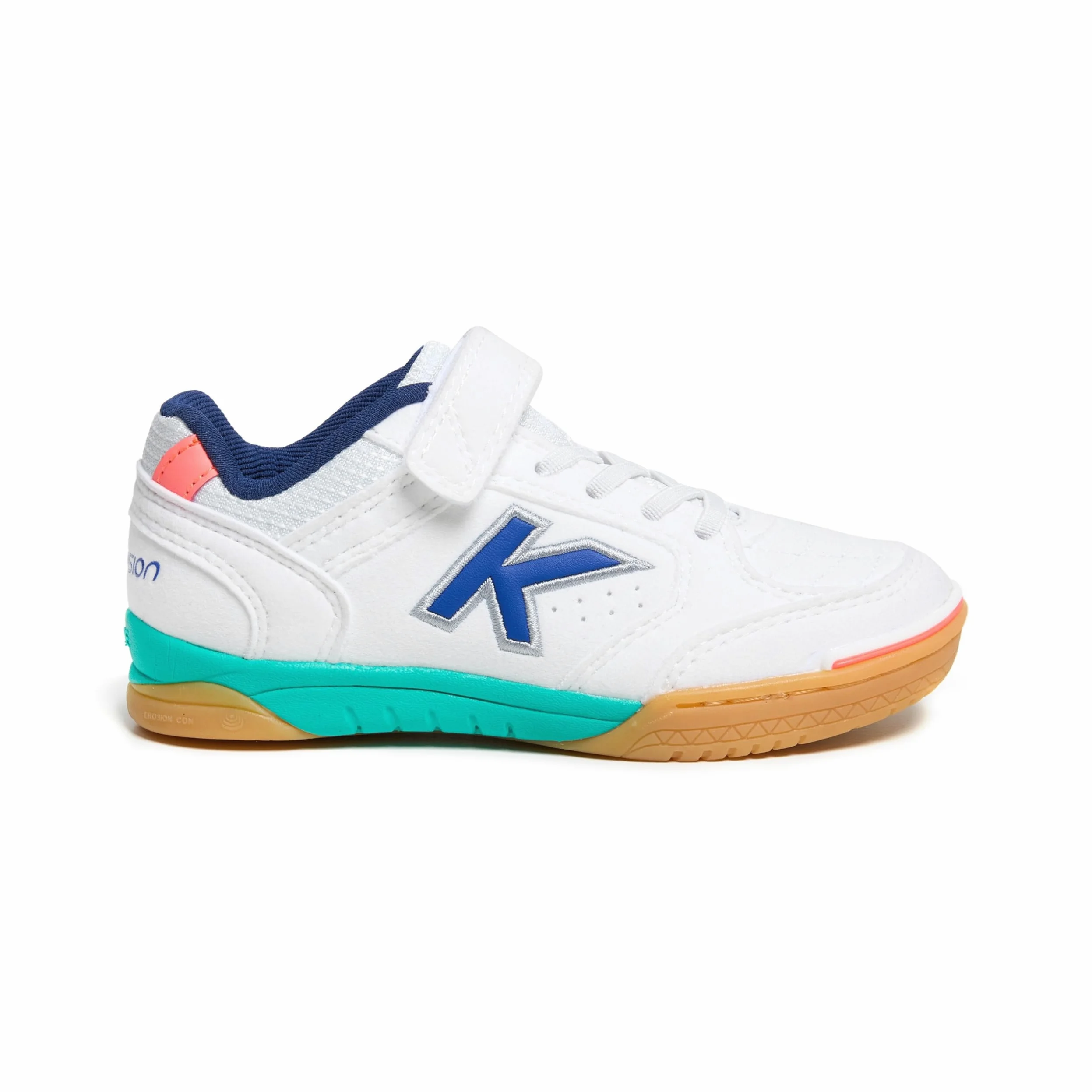 KELME Zapatillas De Fútbol Sala De Niño Precision Elastic Blanco
