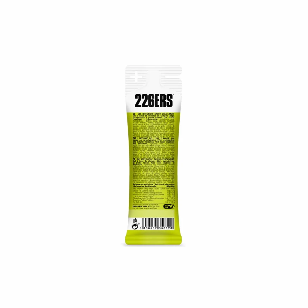 226ERS Isotonic Gel Ciclodextrina 22g Energético Vegano Sin Gluten Lima 1 unidad