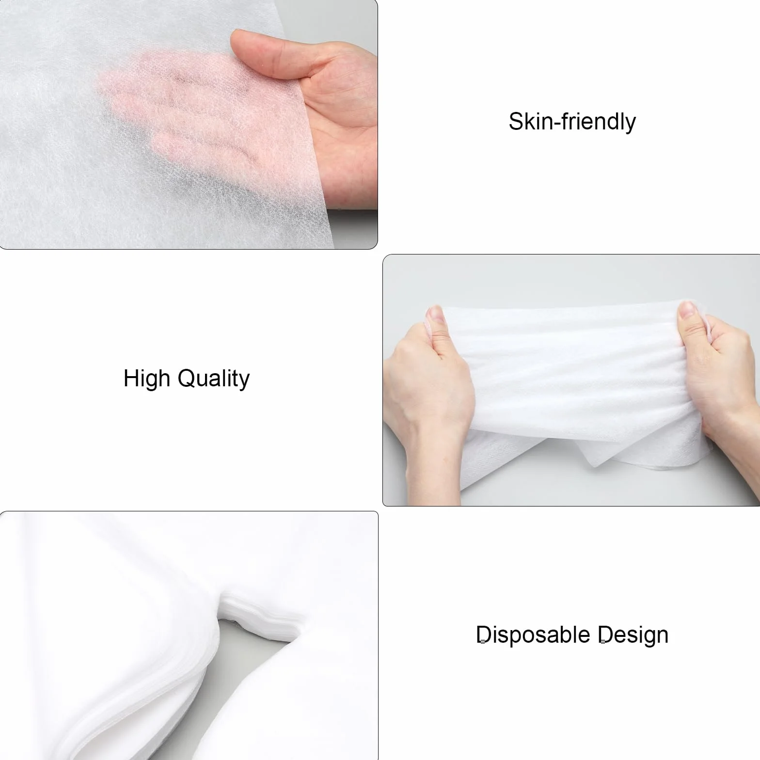 Paños Desechables Nasales para Camas de Masaje, Almohadillas para Reposacabezas, Accesorios de Masaje