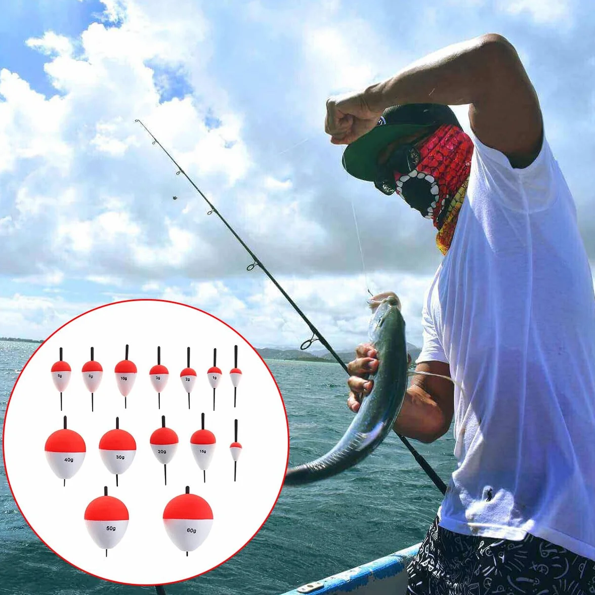 Flotadores De Pesca, Flotador De Pescado, Juego De Flotador De Pesca, 14 Piezas Flotadores De Pesca En El Mar, Flotadores De Pesca Bobbers, Flotadores De Pesca Y Bobbers, Kits De Flotadores De Pesca