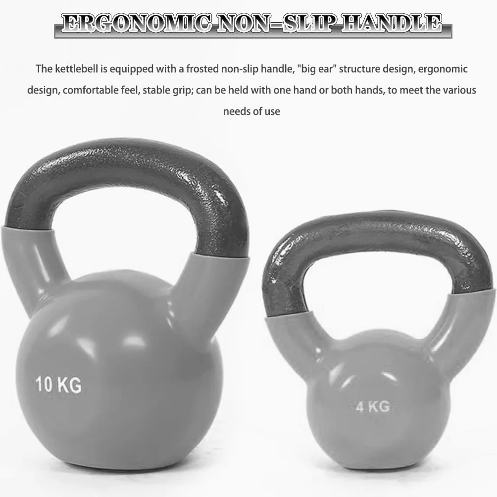 Ejercicio De Sentadillas En Casa Pelota Rusa, Pesa Kettlebell Modelado De Fitness Para Mujeres Pesa Rusa, Crea Una Curva Corporal Perfecta