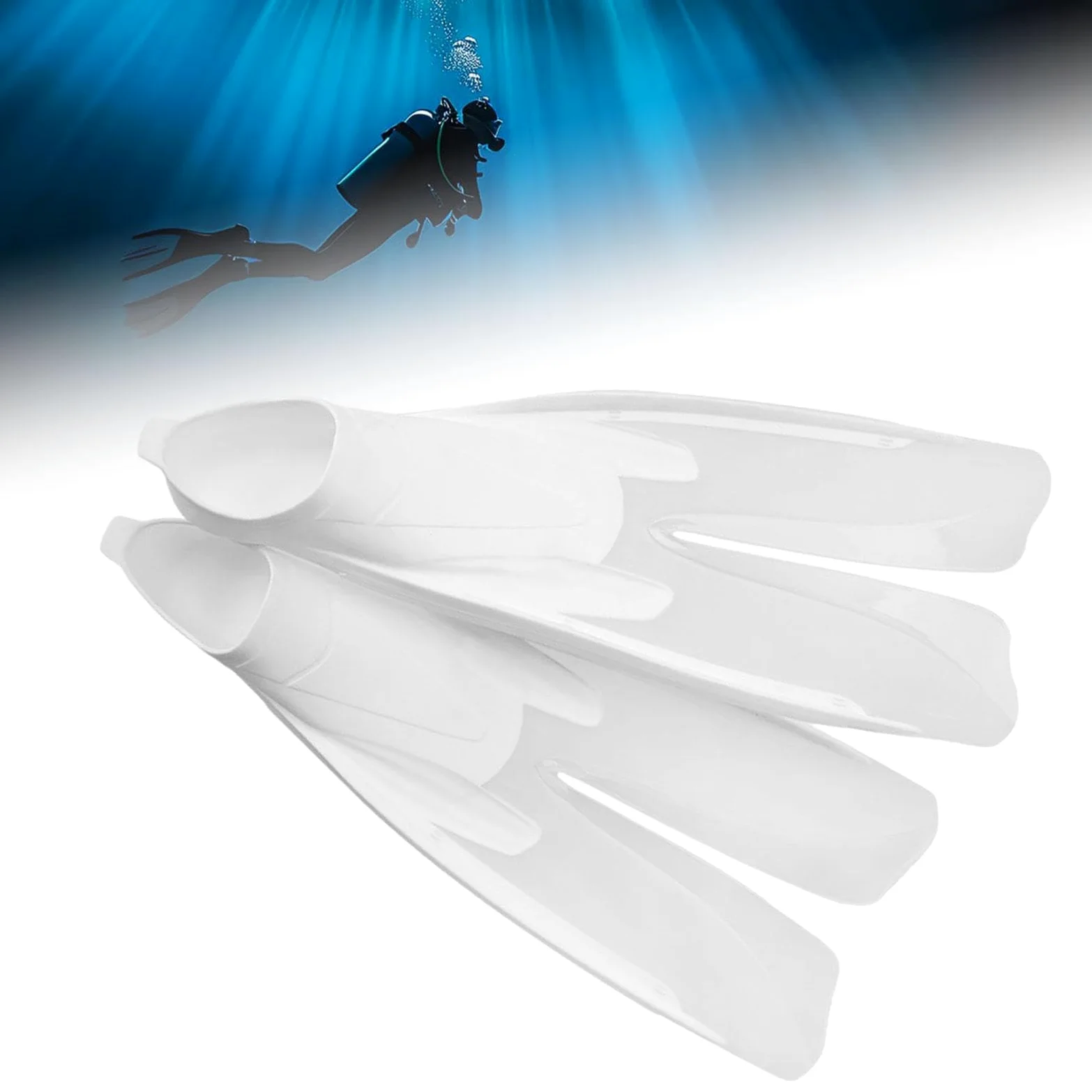 Aletas de Buceo Aletas de Buceo para Hombres Mujeres Adultos Equipo Natación Piscina Snorkel Entrenamiento Ajuste cómodo Accesorios Equipo para Principiantes