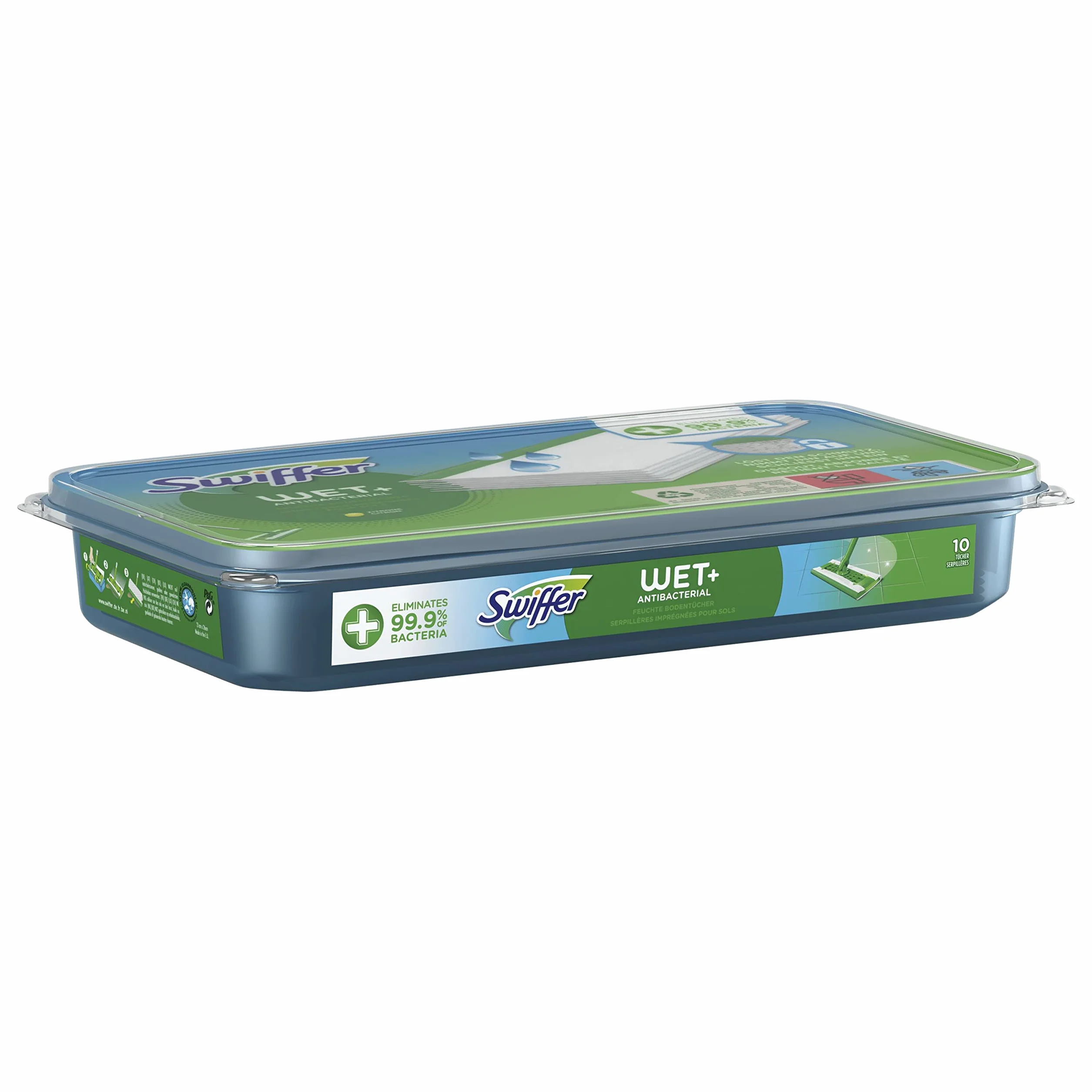 Swiffer WIP antibacterial Húmedo de piso 10er