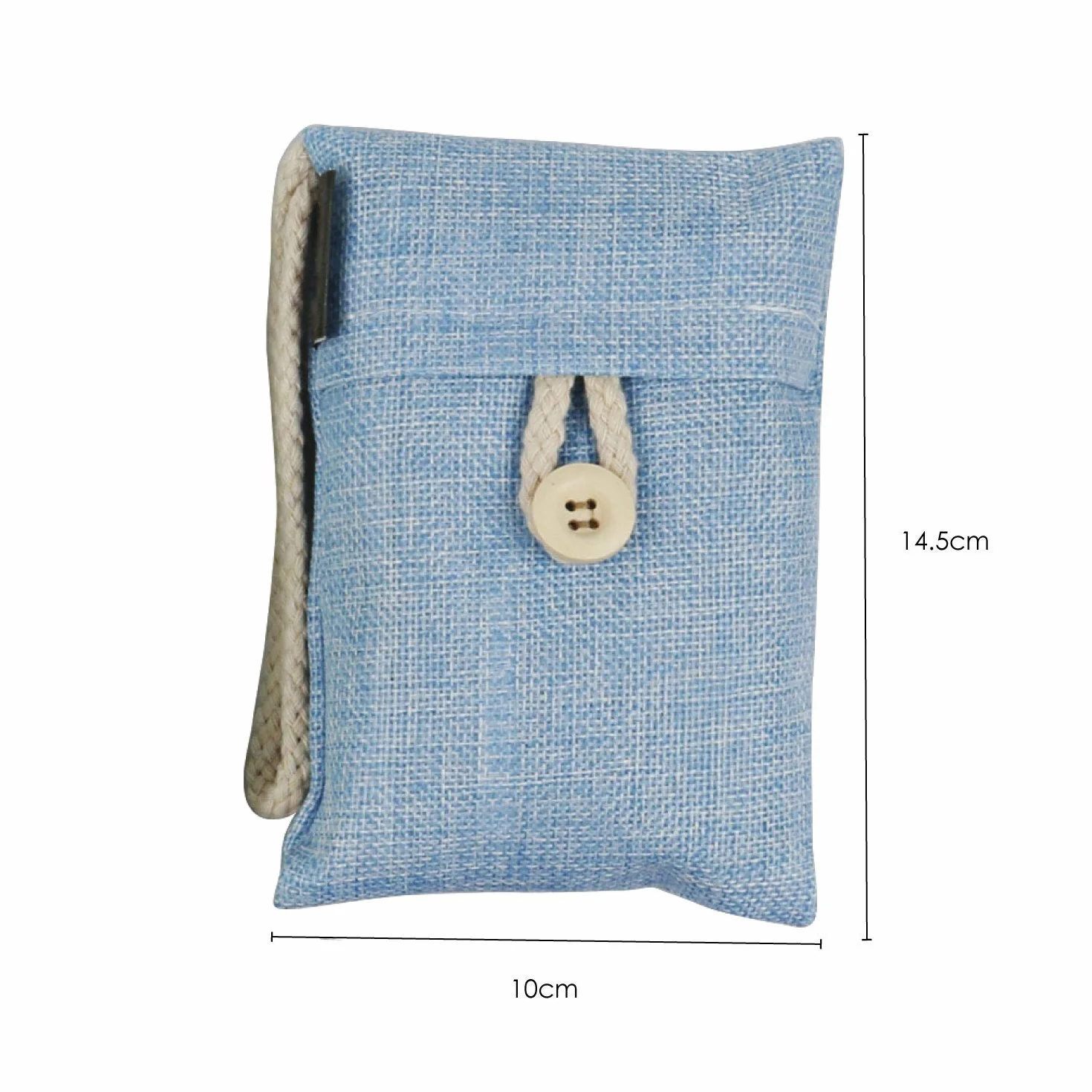 TRIXES Bolsas Purificadoras de Lino Carbón de Bambú para Armario Absorben Olores