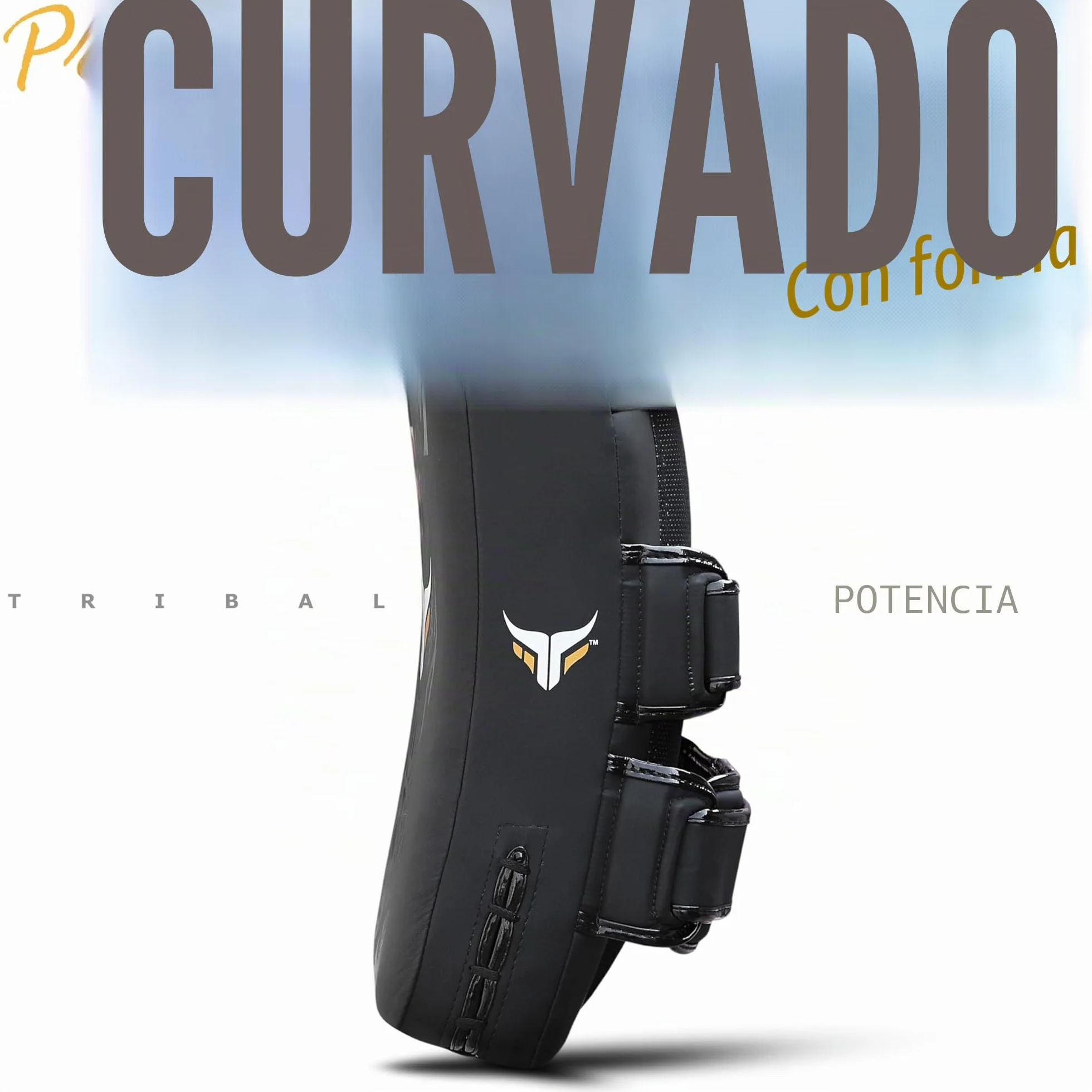 Mytra Fusion paos Muay Thai Curved paos Patadas MMA, Kickboxing, Artes Marciales, Karate Puñetazos Boxeo Entrenamiento Pads
