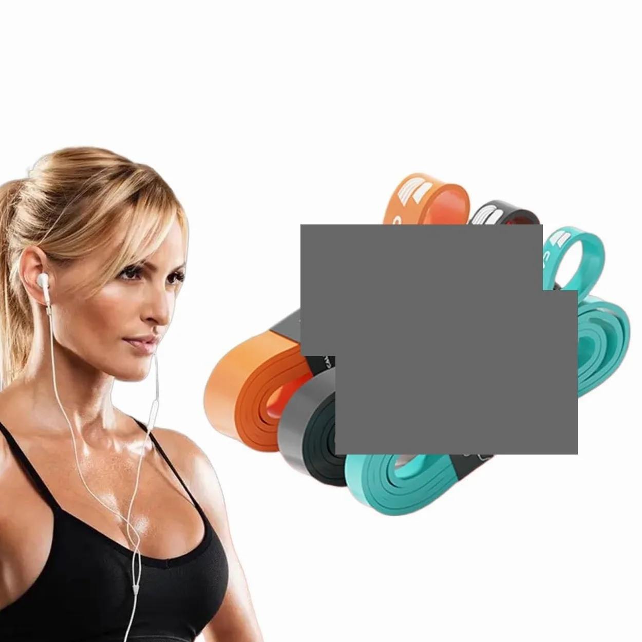 Gomas Elasticas Musculacion Banda Elástica De Resistencia | For hombres y mujeres fuerza Fitness ejercicio Yoga tensión Pull Up Resista