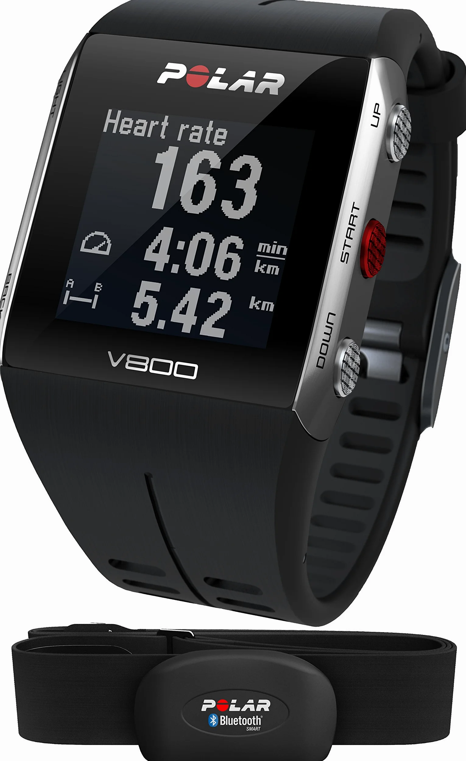 Polar V800 - Reloj deportivo con GPS y sensor de frecuencia cardíaca H7 HR Sensor