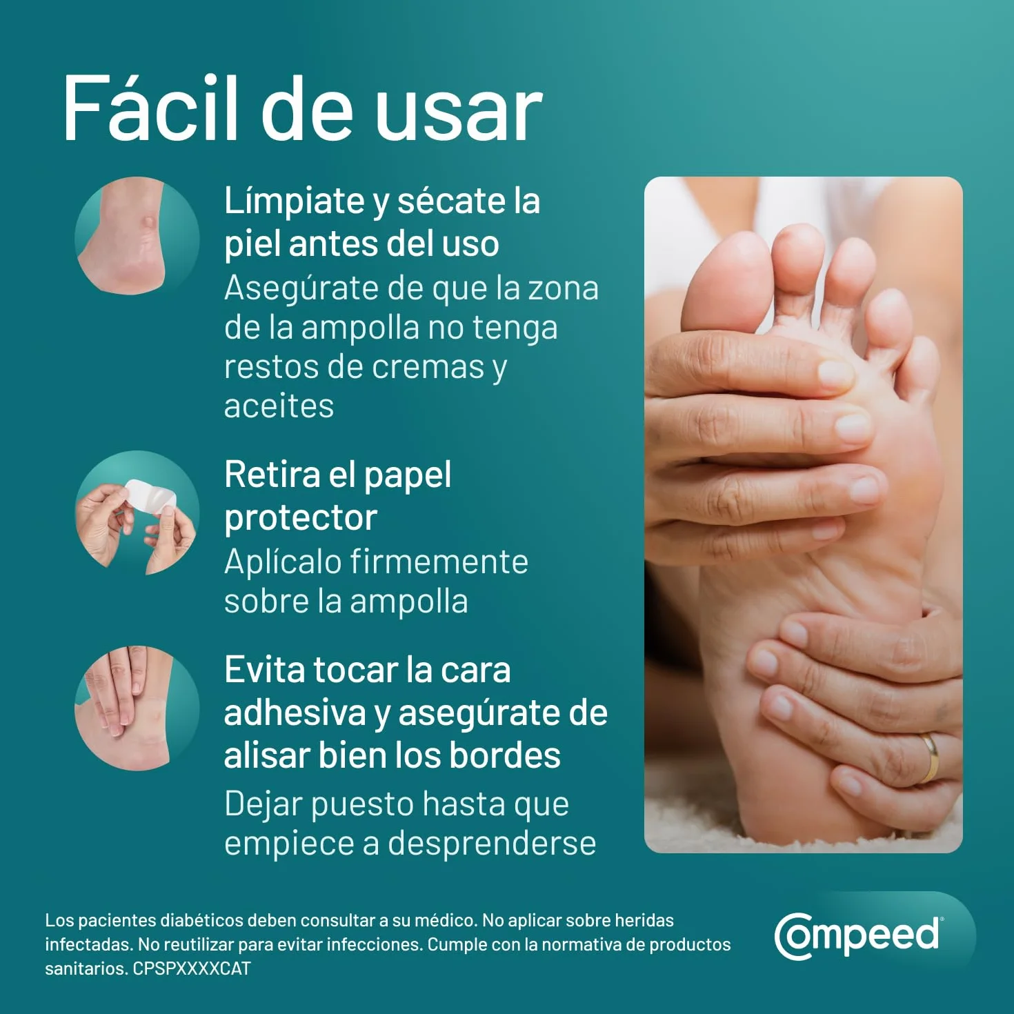 COMPEED Ampollas Surtido Apósitos Hidrocoloides Pack 5 uds.