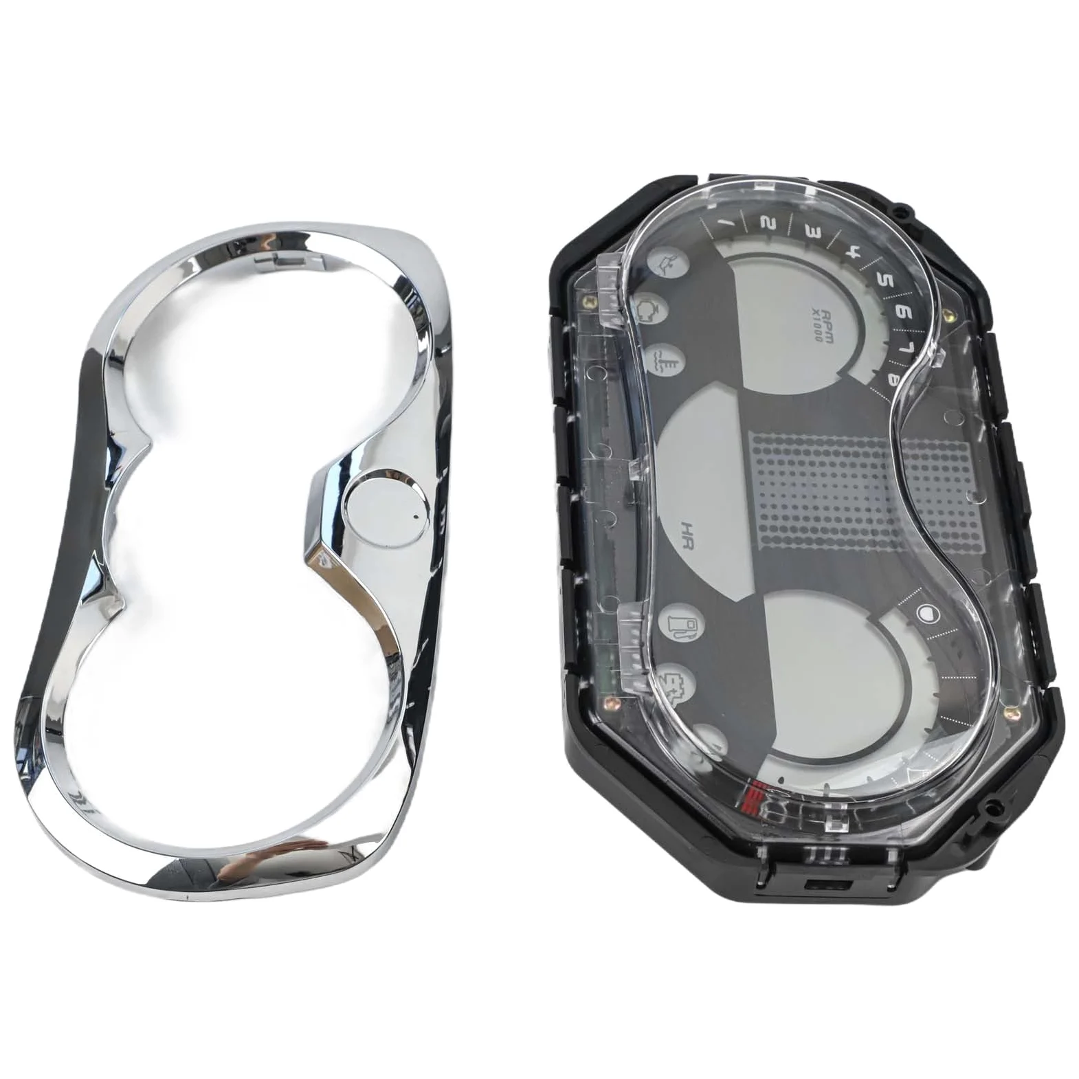 Para seadoo velocímetro medidor para panel de instrumentos de jet ski 278002070 278002217 repuesto GTI SE 130 para wake 155 Gauge 2006 2007 para Seadoo piezas eléctricas LCD