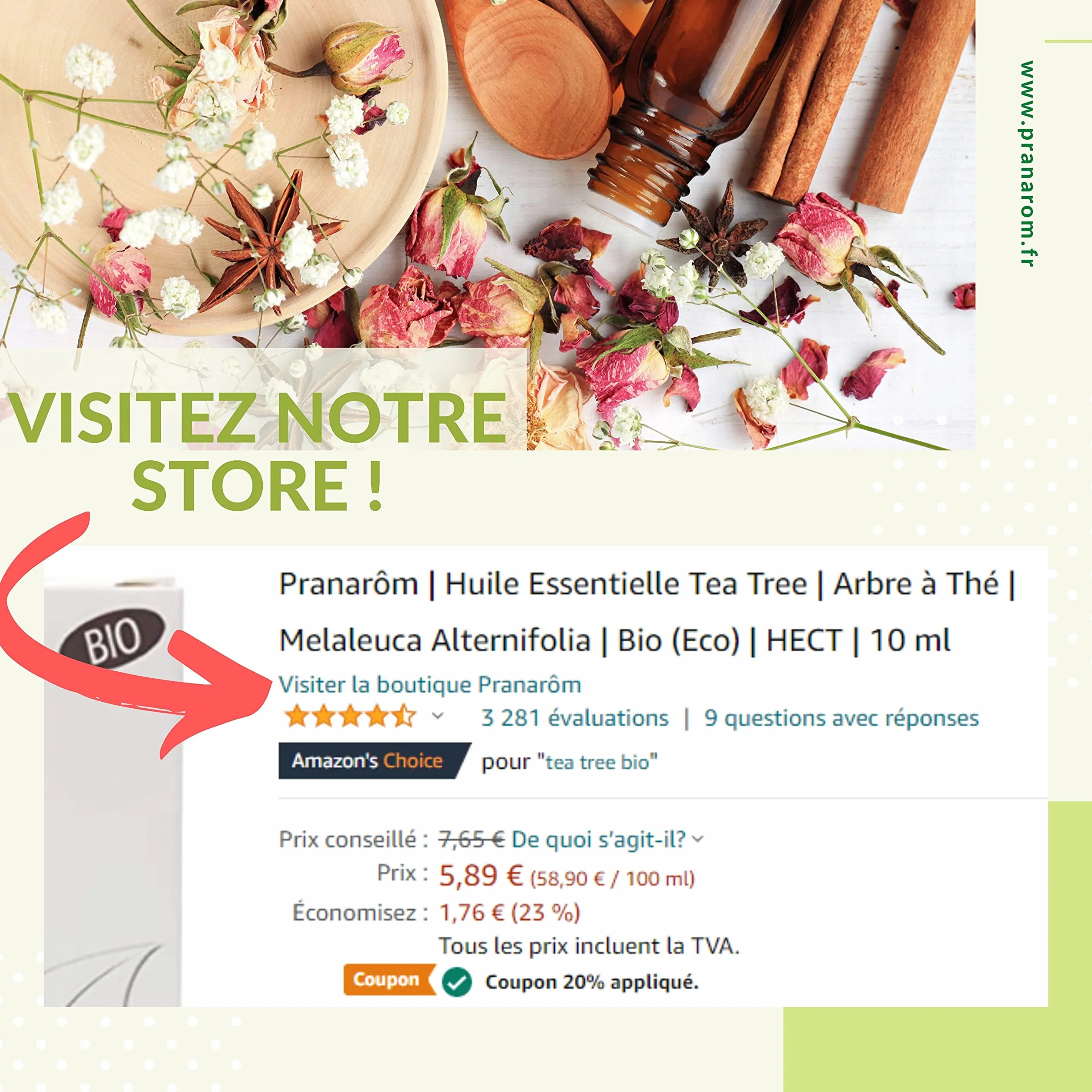 PRANAROM Aceite Esencial Incienso Oleorseina 5ml