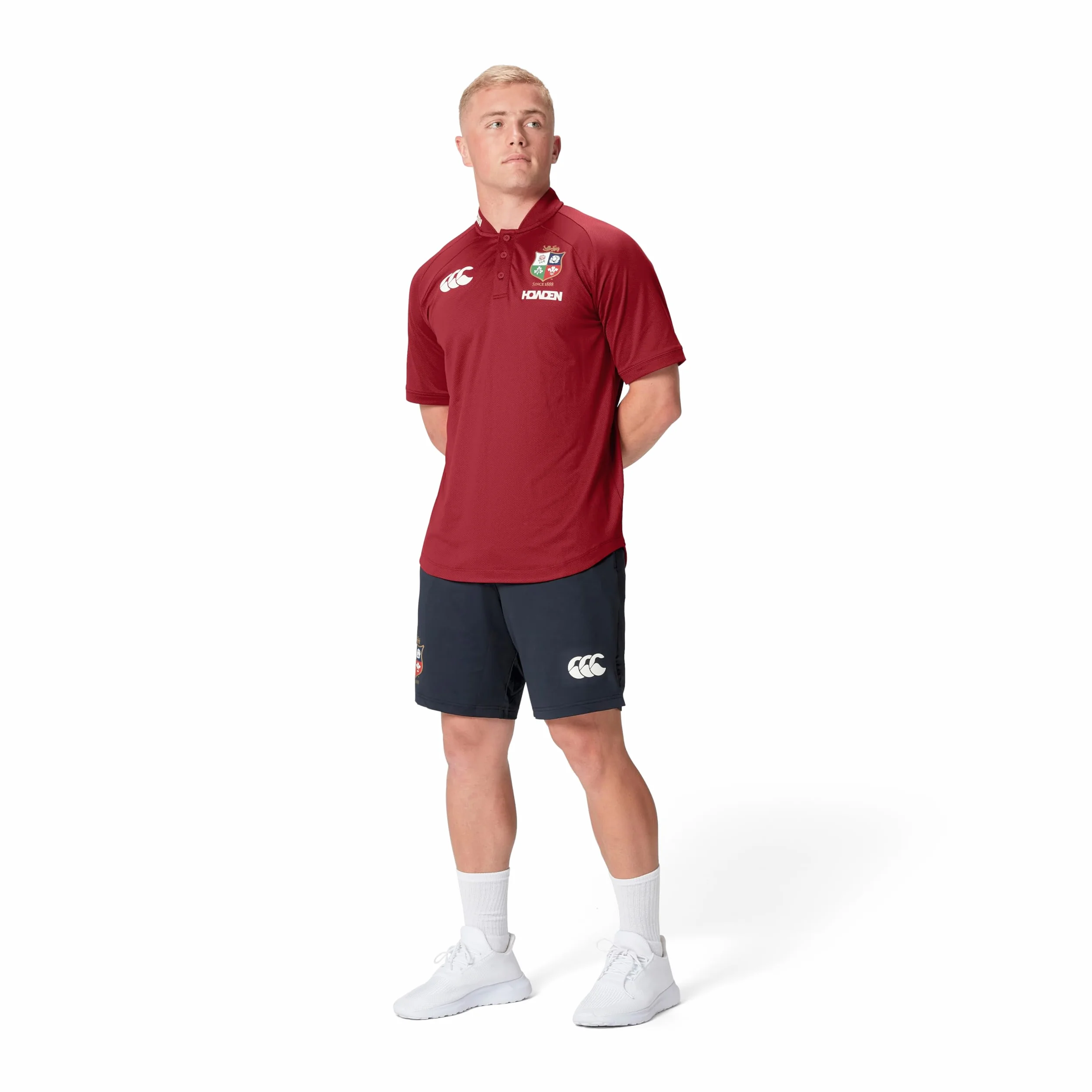 Canterbury British & Irish Lions Canterbury Polo Shirt | Breathable | Moisture Wicking | Official British & Irish Lions Licensed Product Camisa Hombre (Pack de 1)