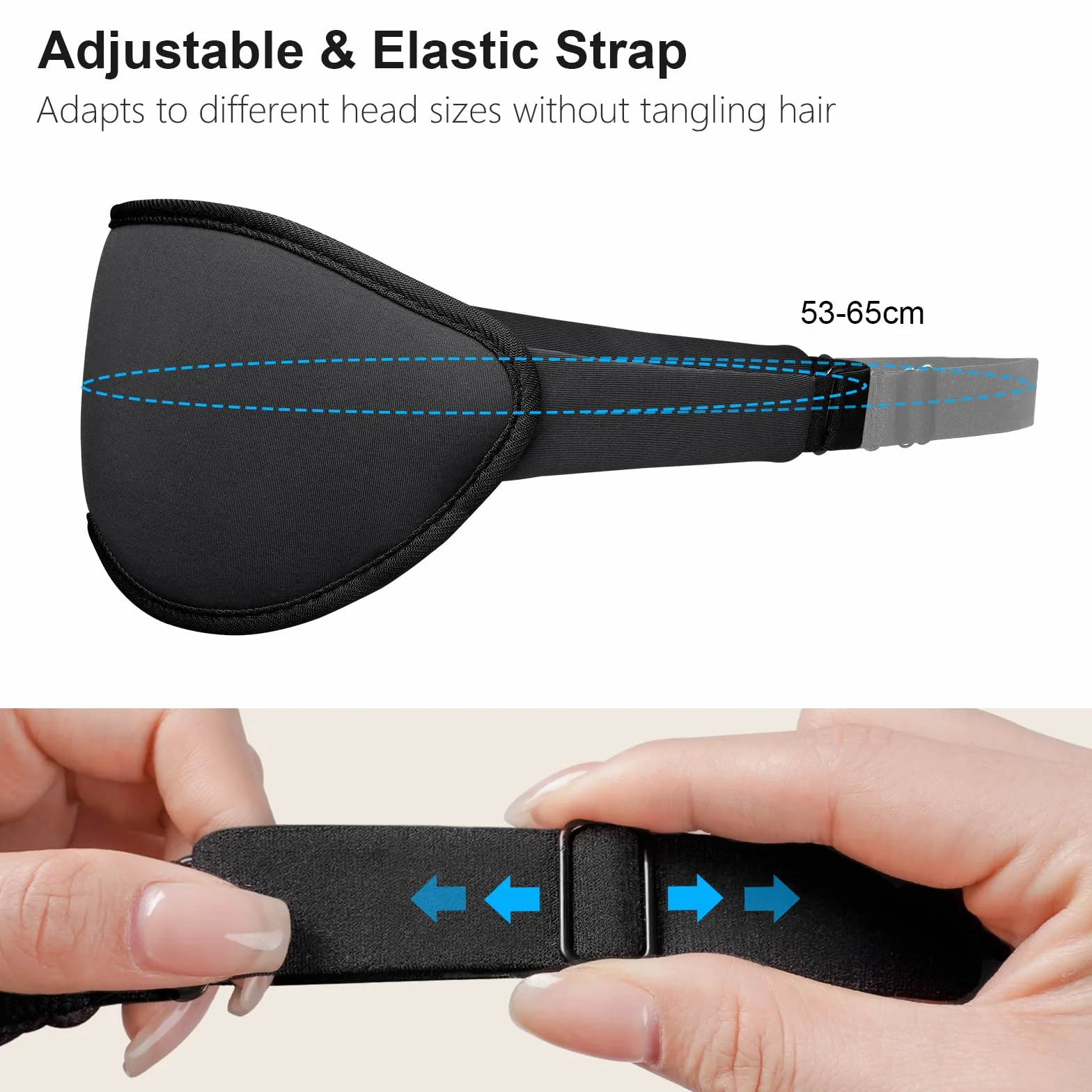 Gritin Antifaz para Dormir 3D Sin Presión Ocular Sleep Mask con Tapones para Dormir
