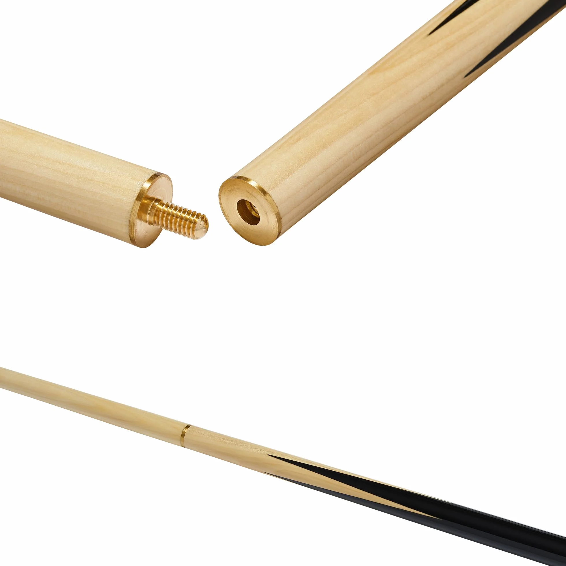 POWERGLIDE Original 1 Piece Snooker Cue Taco de Billar Adulto