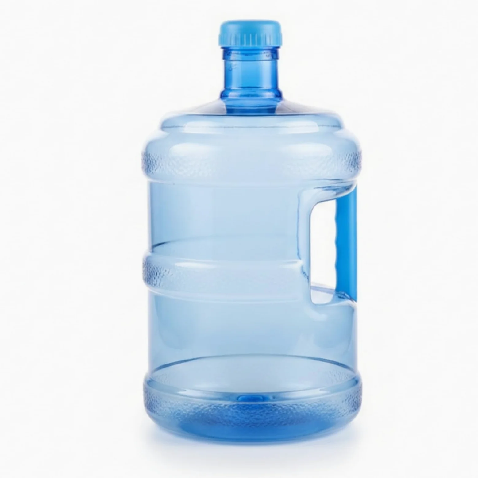 rockible Contenedor de Agua Botella Garrafa Recipiente de PET Reutilizable con Rosca Hermética y Forma Cilíndrica para Almacenamiento y Vertido sin Fugas, 10L