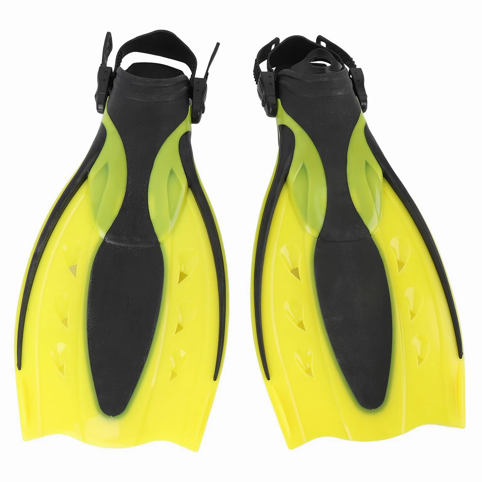Bnineteenteam Aletas de Natación, Cómodas Aletas de Buceo Cortas de Goma con Eficiencia de Patada Mejorada para Bucear y Entrenar