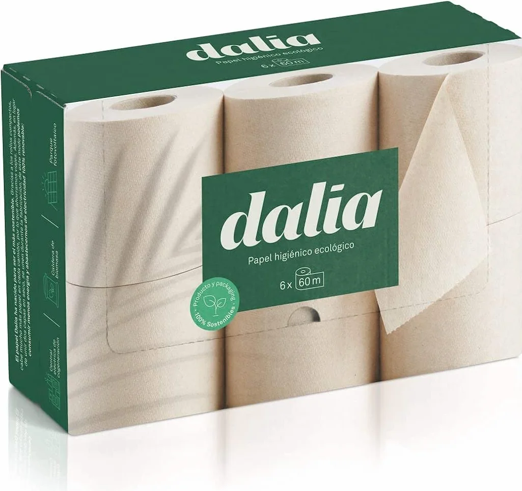 Papel Higienico Doble Capa BIO Pack 6 Rollos