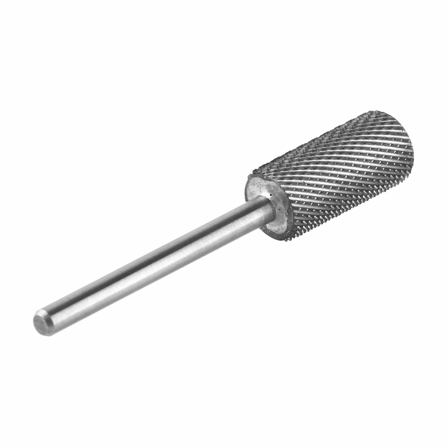 JCMaster Broca Cilíndrica Carburo Tungsteno Manicura Pedicura Callosidades Fresa Torno Uñas Cristal