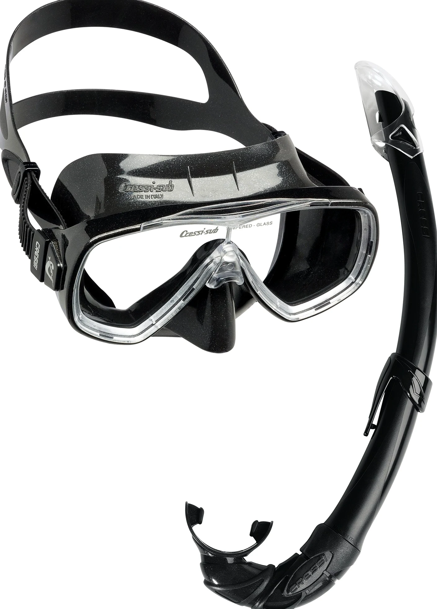 Cressi Onda Mare - Kit de máscara y tubo para snorkelling
