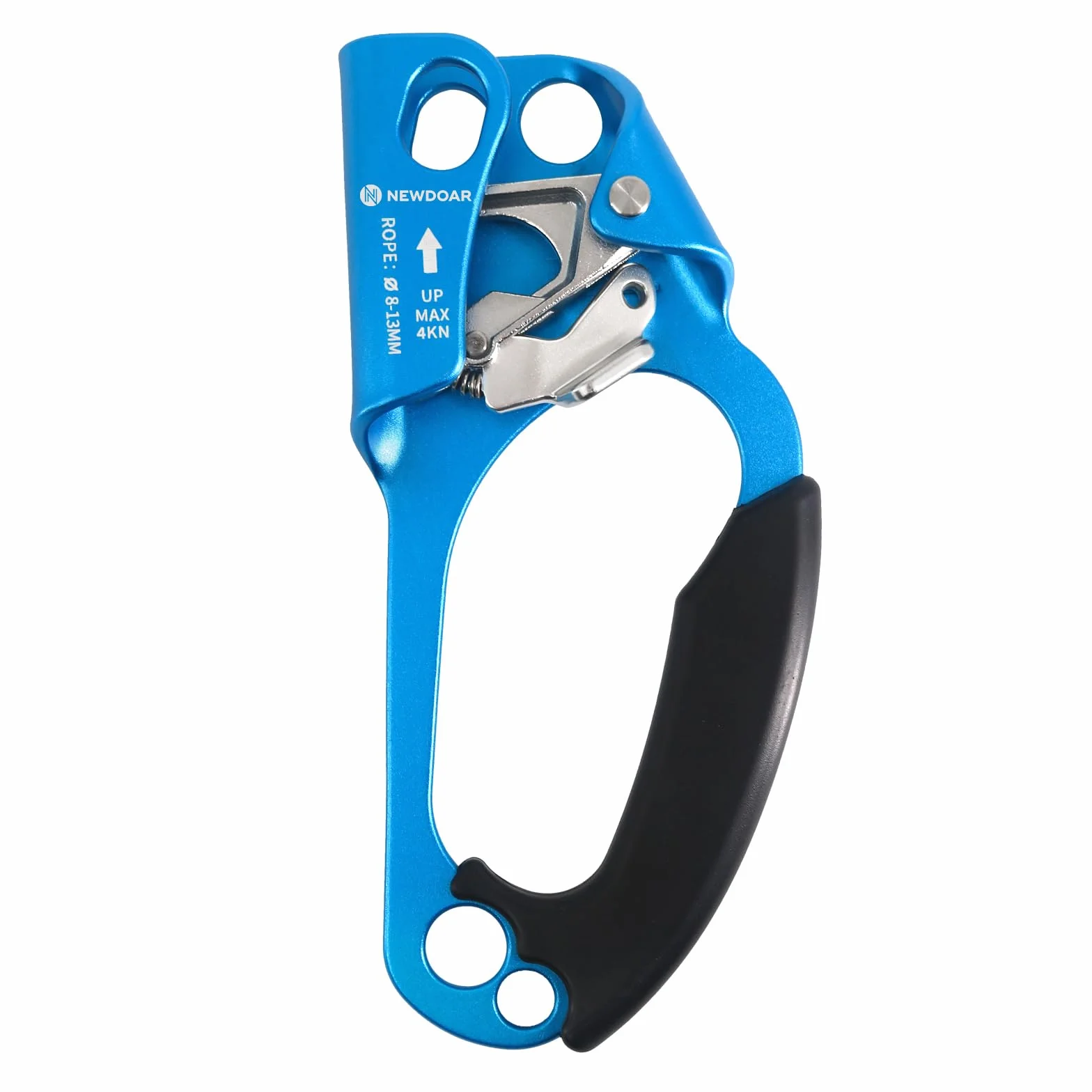 NewDoar Hand Ascender Rock Climbing Tree Arborist Rappel Gear for 8~12MM Rope