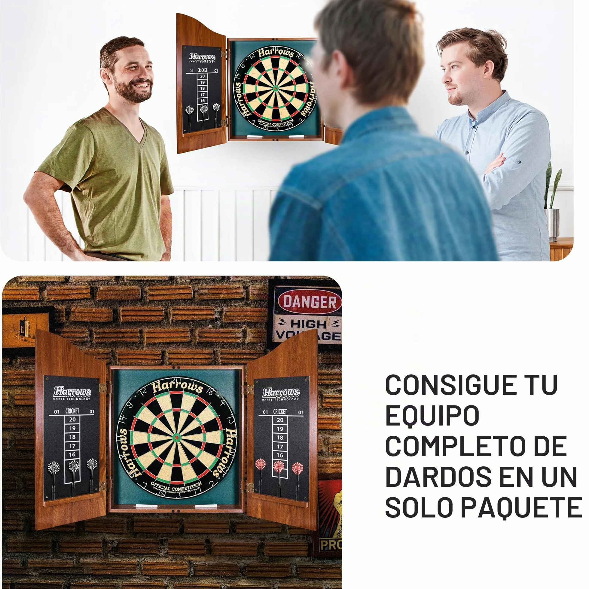 Harrows Juego Completo de Dart Pro's Choice