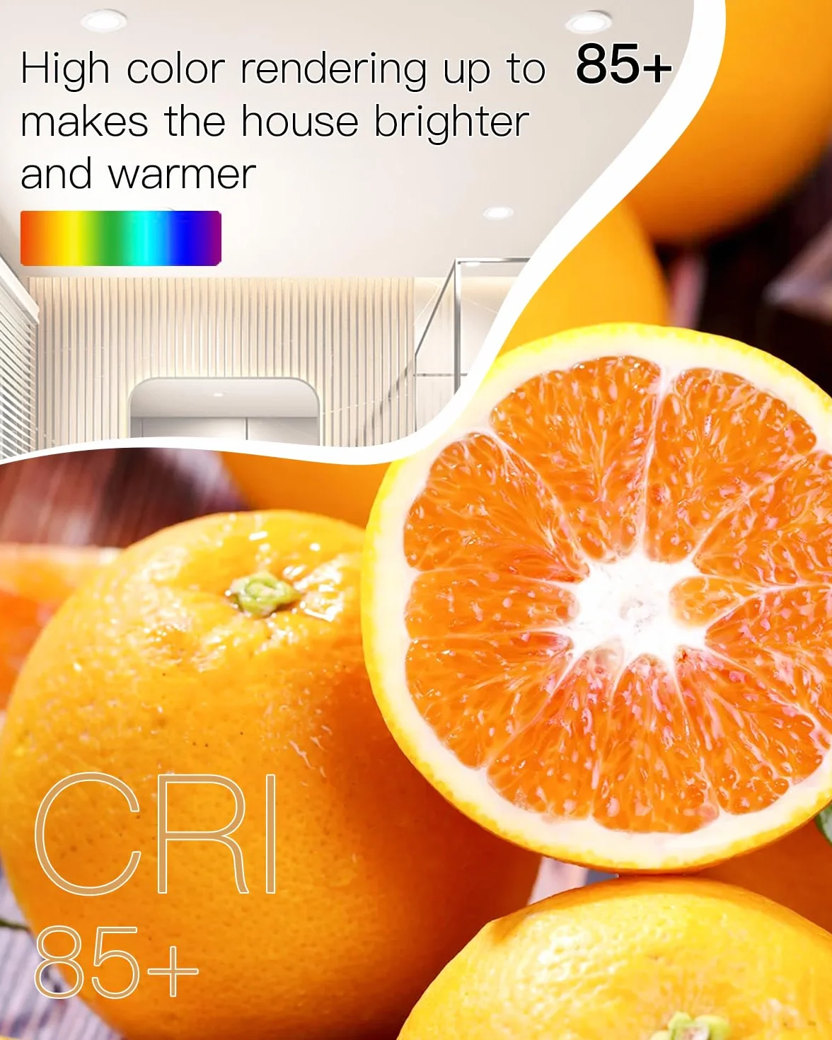 Foco LED empotrable IP44 7W 700lm 2700K-6000K ajustable blanco lote 10 unidades