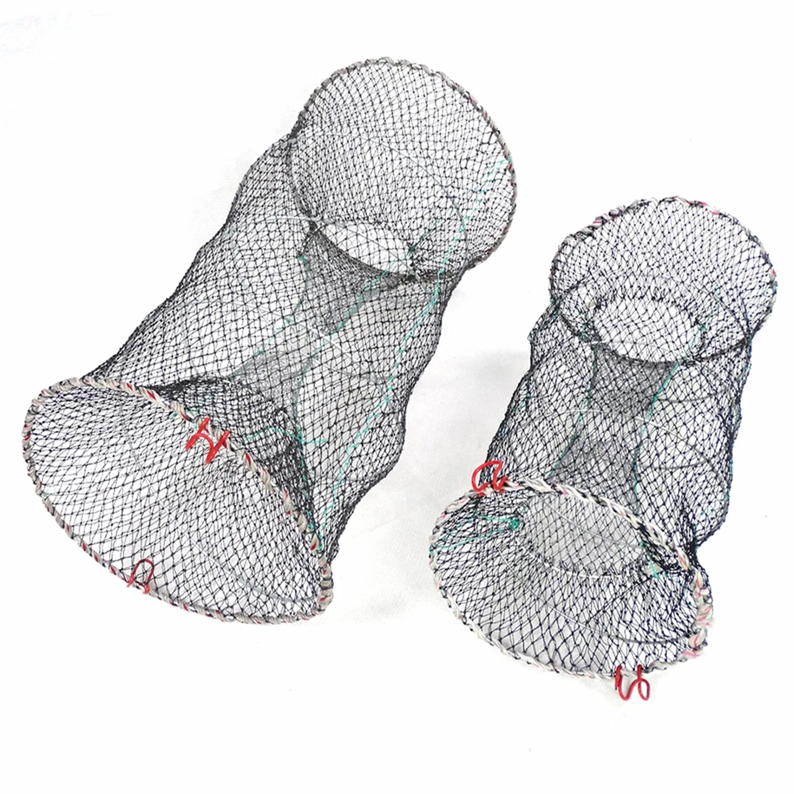 Redes de pesca, redes de lanzamiento manual, macetas plegables para cangrejos, jaulas de peces, herramientas de pesca de langostinos y camarones al aire libre, perfectas para decoración de sala de