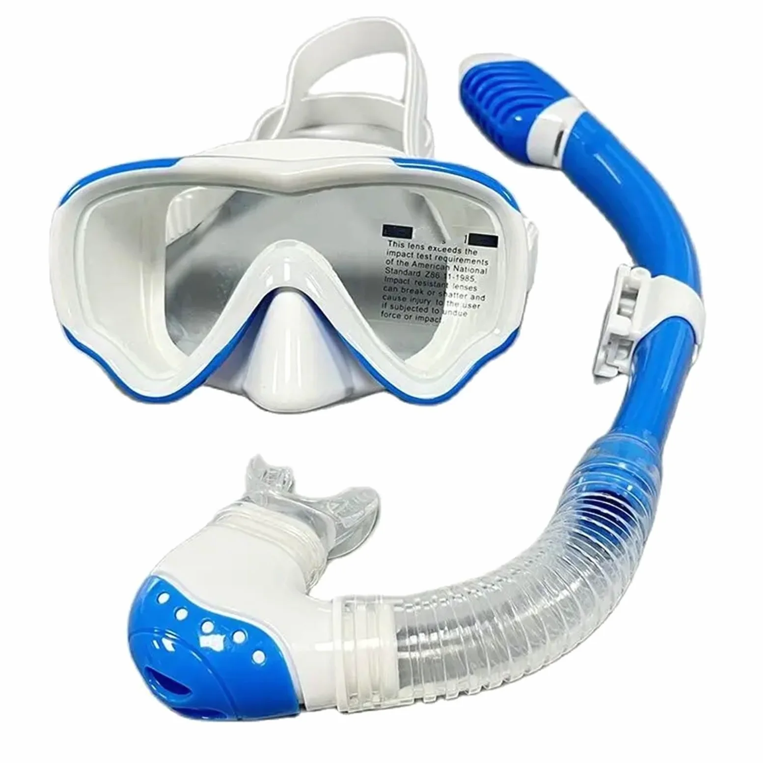 Buceo Máscara de Snorkel Máscara de Buceo y Snorkel Gafas de Buceo Gafas de natación Conjunto de Tubo de Buceo Snorkel Niño Unisex
