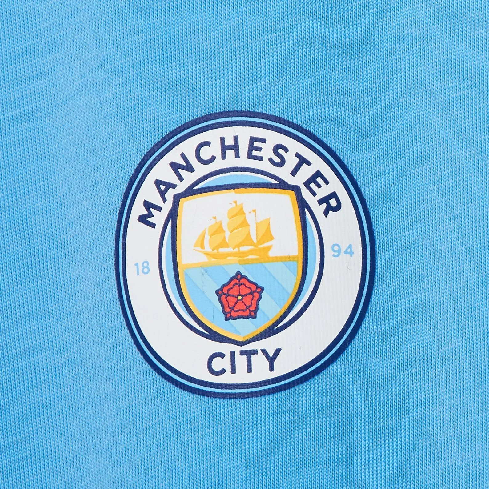 MANCHESTER CITY Pijama para niños + bata con capucha de 3 piezas, bata de fútbol + conjunto de pijama