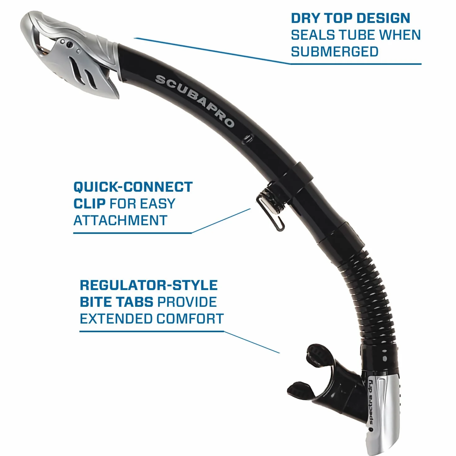 SCUBAPRO - Tuba Spectra Dry