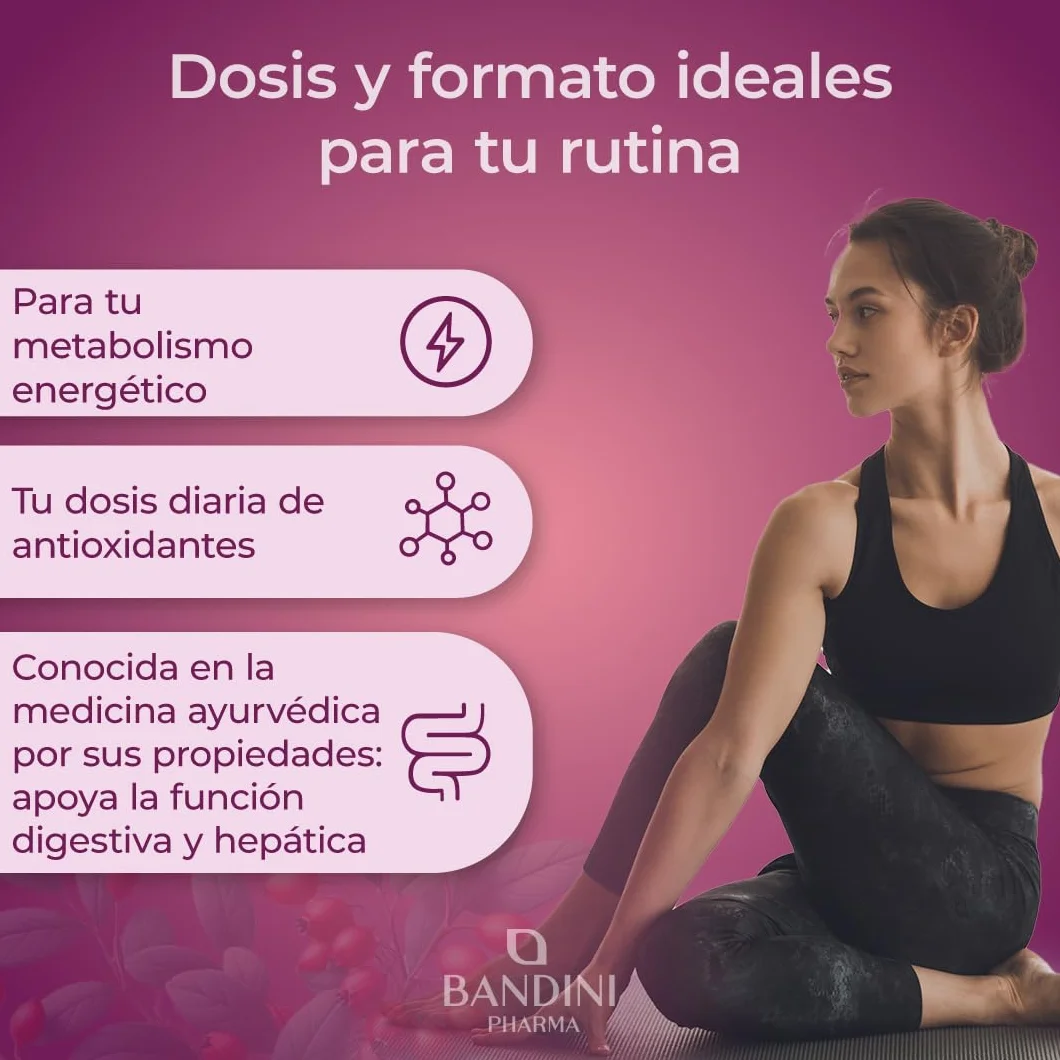 Bandini Berberina 1000mg 180 comprimidos veganos Berberis Aristata 97% Cromo Pimienta Negra