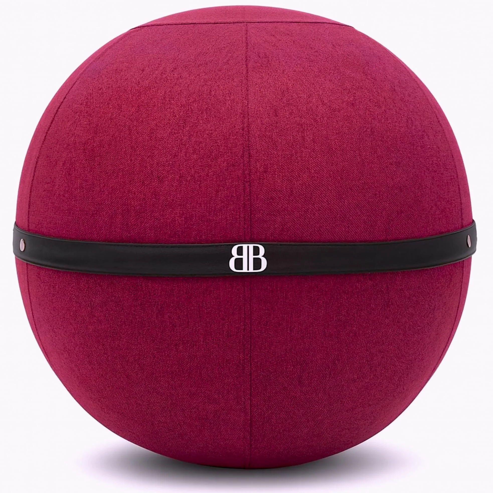 Pelota Oficina para Sentarse - Pelota Silla Trabajo y Yoga - Balón ergonómico antidolor de Espalda - Asiento dinámico y Postura Mejorada - Capacidad de 180 kg - Antideslizante