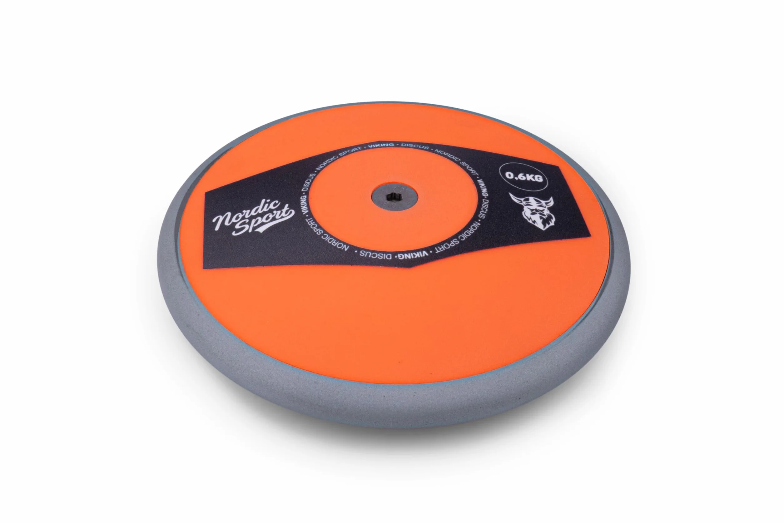 HAEST Nordic Viking Disco 0,60 kg | Disco de competición | Peso del aro 66% | Juvenil y dinámico | para afinar la técnica de Atletas jóvenes