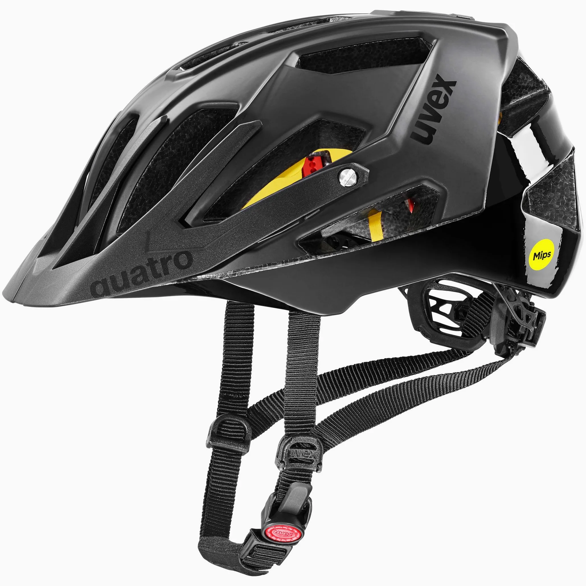 uvex Quatro CC MIPS, Casco MTB Seguro Unisex, Sistema MIPS, Visera Regulable