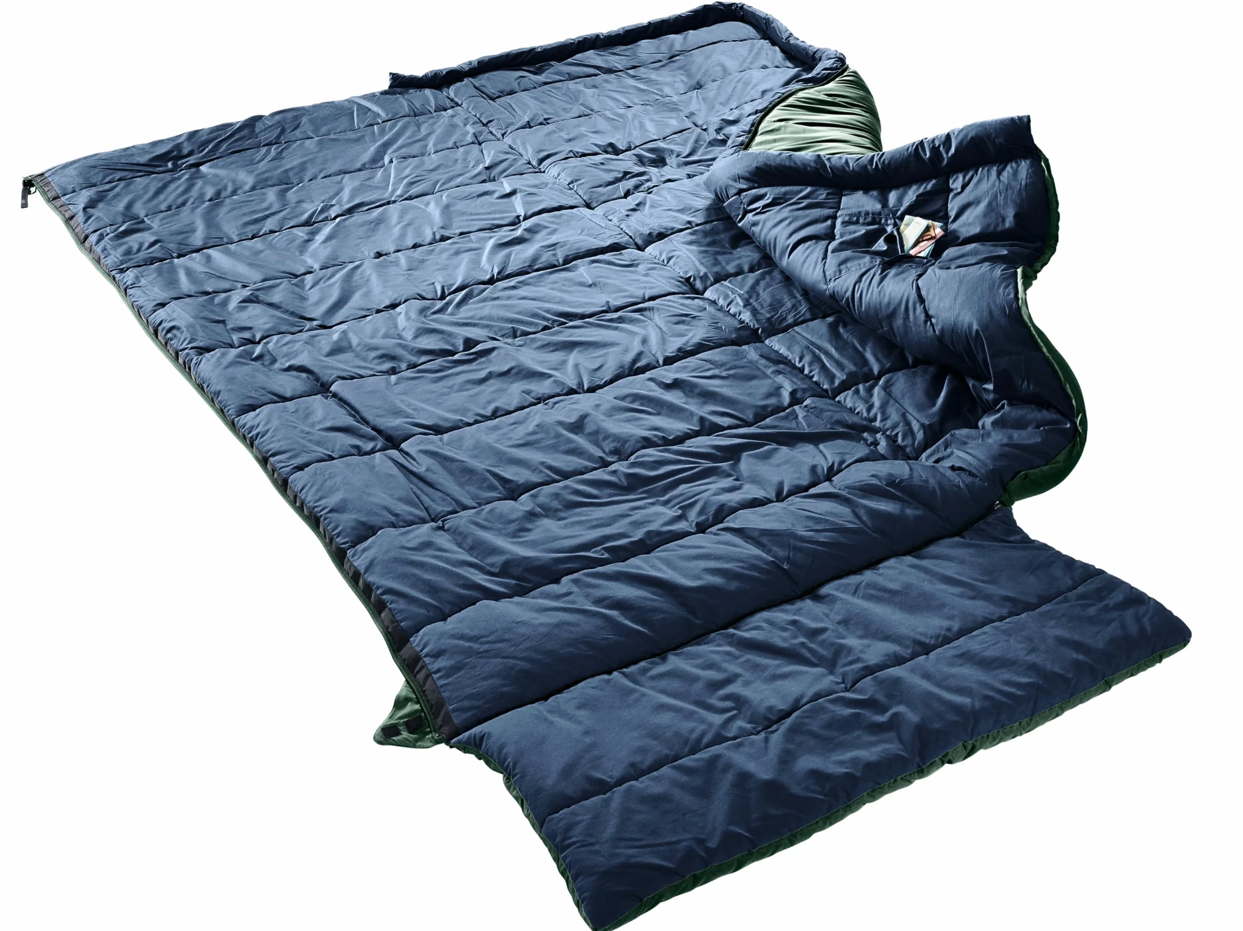 deuter Orbit SQ -5C/23F Saco de Dormir de Fibra sintética, Saco de Dormir de Manta