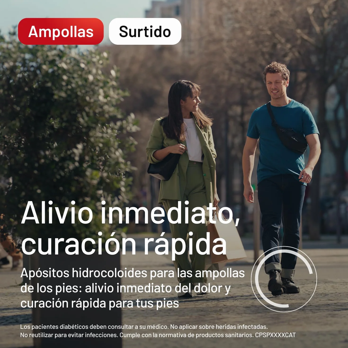 COMPEED Ampollas Surtido Apósitos Hidrocoloides Pack 5 uds.
