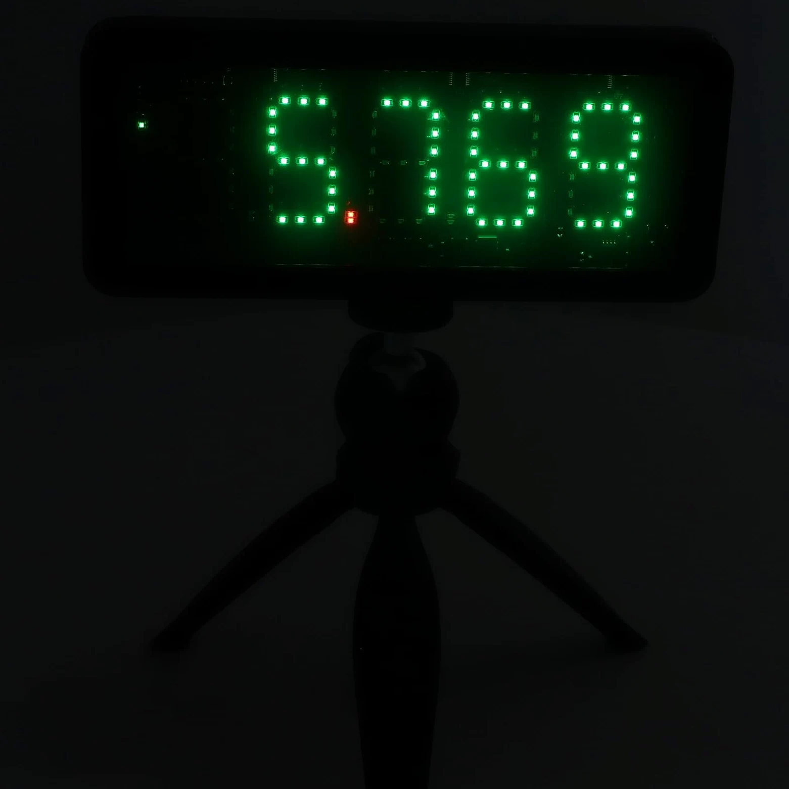 Temporizador con Batería Temporizador de Sprint Reloj de Cronometraje de, Temporizador de Cuenta Regresiva LED, Cronómetro para Ejercicios de Velocidad de de Vuelta Patinaje