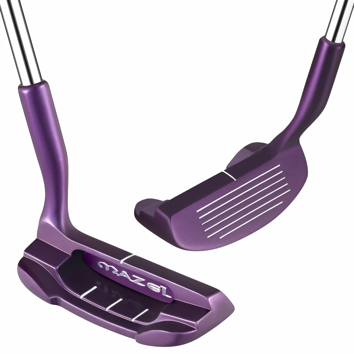 MAZEL Chipper Golf Club de golf de 36/45 grados para hombres y mujeres, para mano derecha, mejora tu juego corto (mano derecha púrpura, derecha, 36 grados)