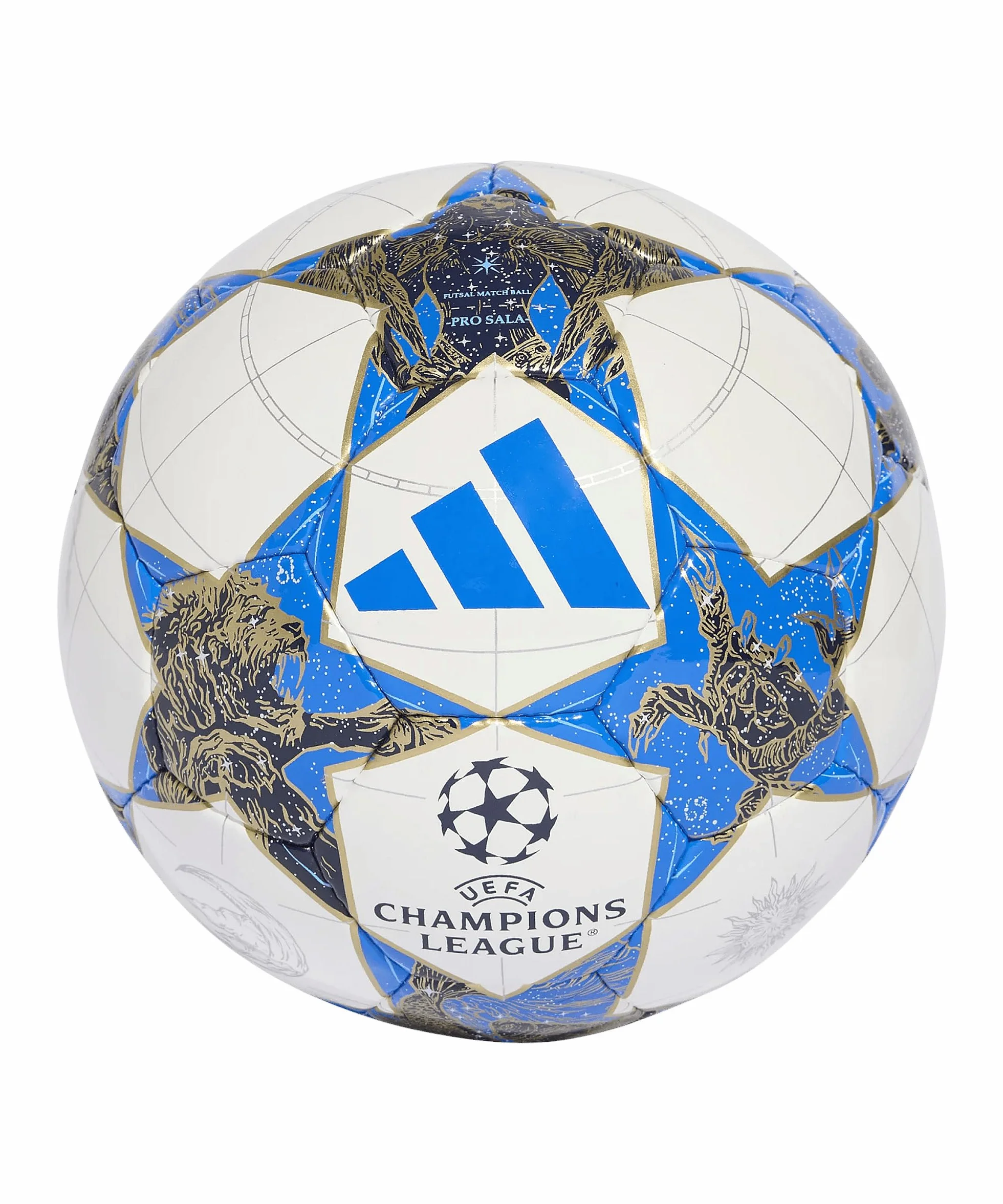 adidas UEFA Champions League Sala FIFA Quality Pro Ball JP1546 - Balón de fútbol Blanco Talla 4