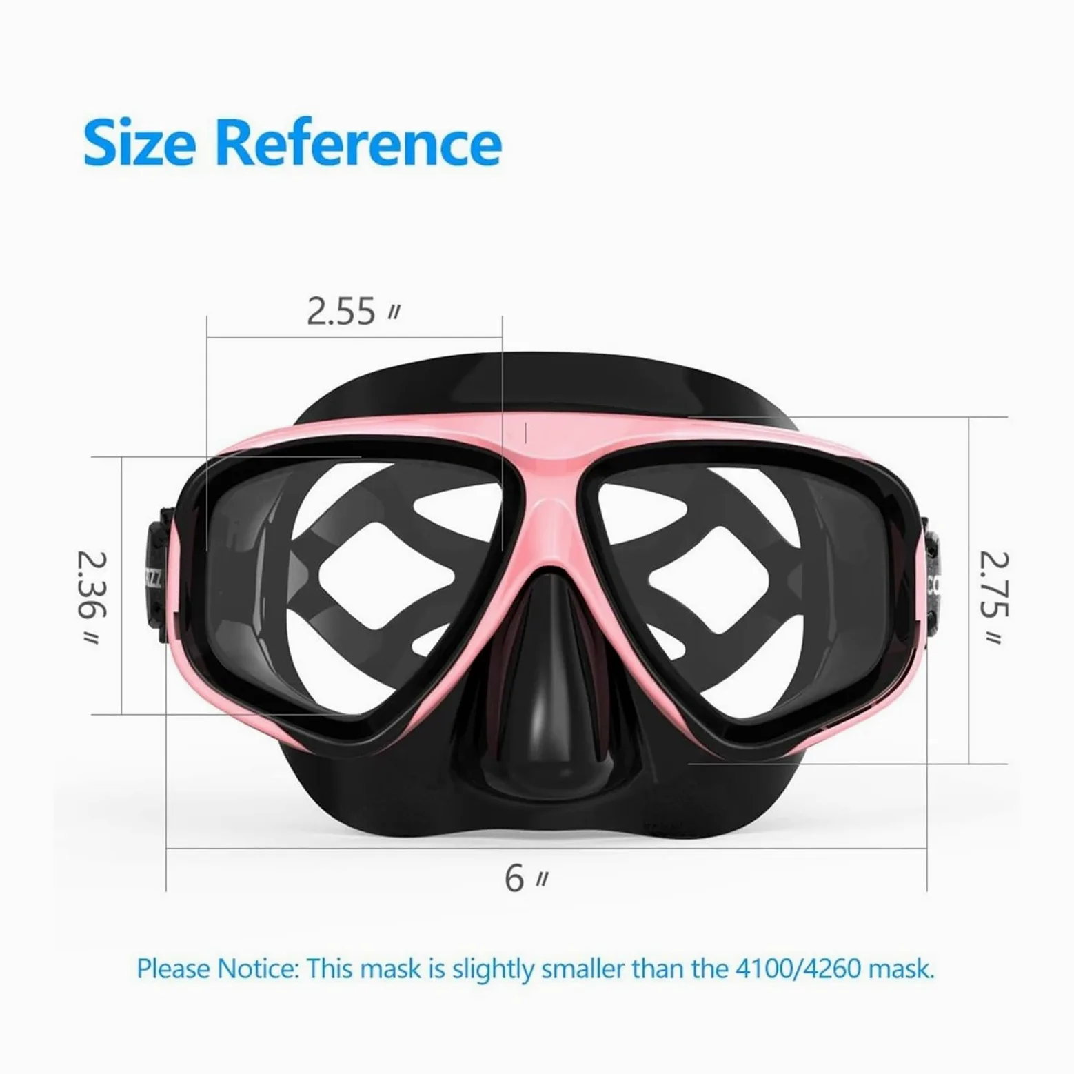 Buceo Máscara de Snorkel Máscara de Buceo antiempañamiento Gafas de Buceo con esnórquel Gafas de Buceo con Sello de Vidrio Templado