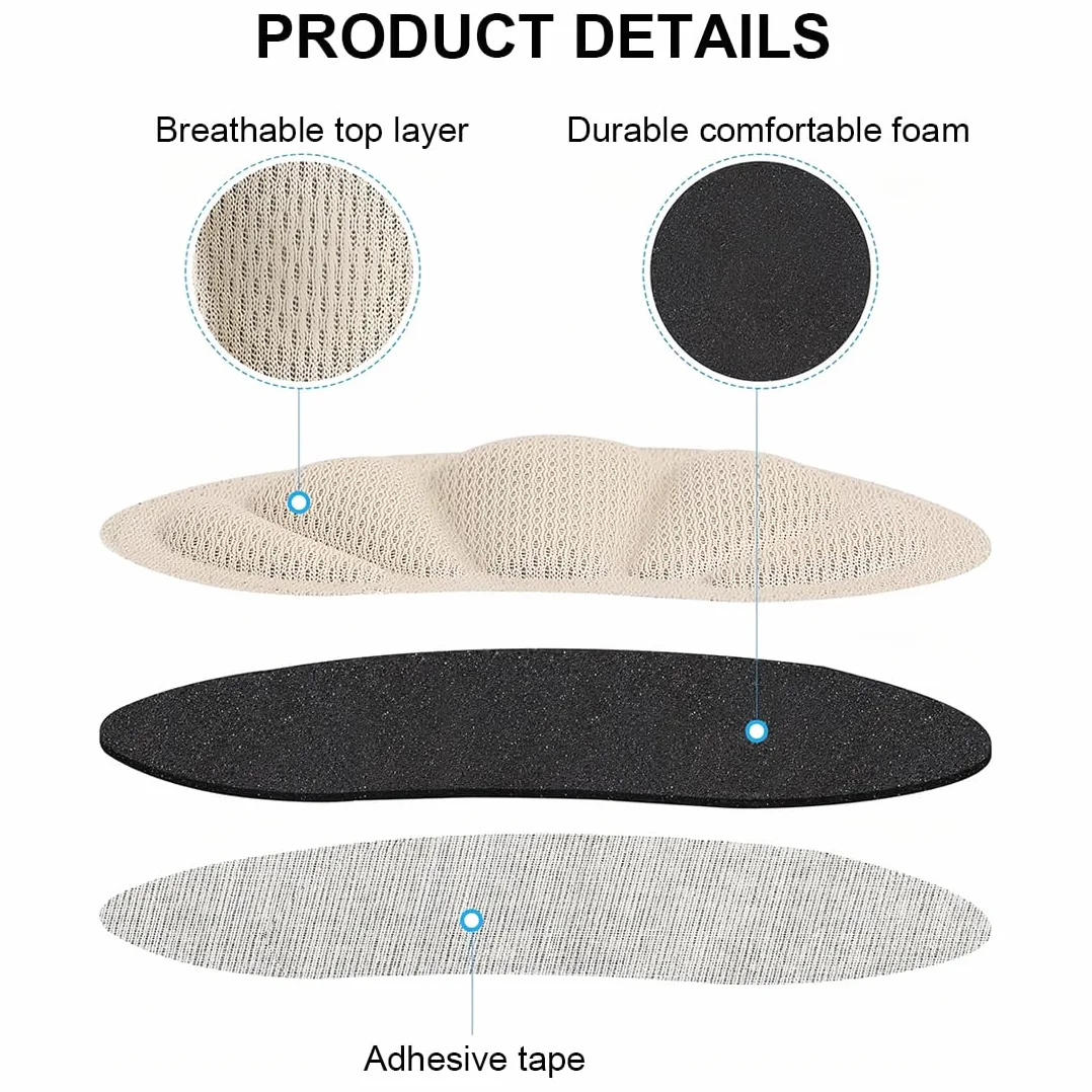 Taloneras para Zapatos Autoadhesivas, Reductor de Talla, Antirozaduras, Protector Talón