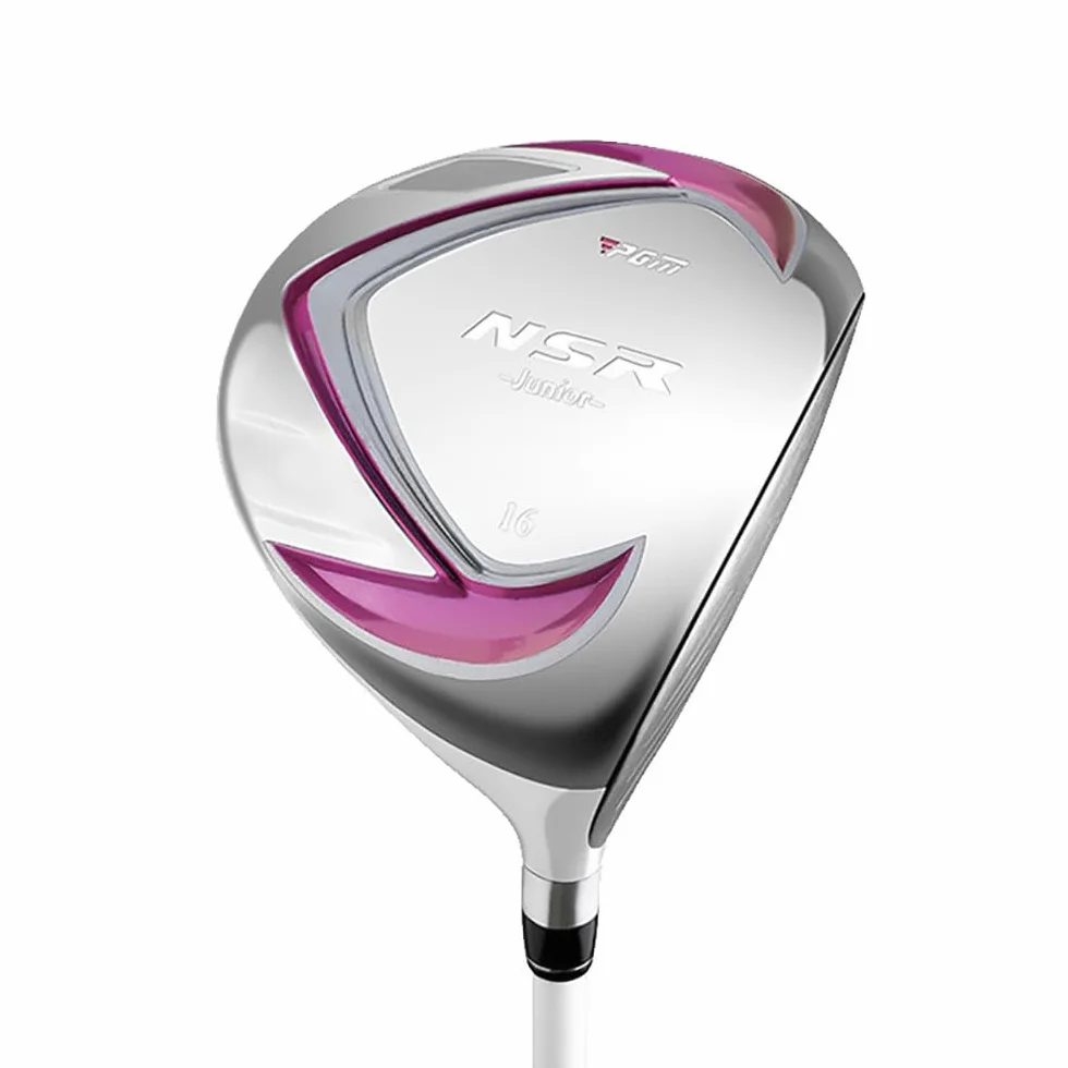 Junior Golf Fairway Wood Diestro # 1 Madera/Palo híbrido Eje de Grafito Driver con Headcover para niños y niñas Entrenamiento de Golf Deportes