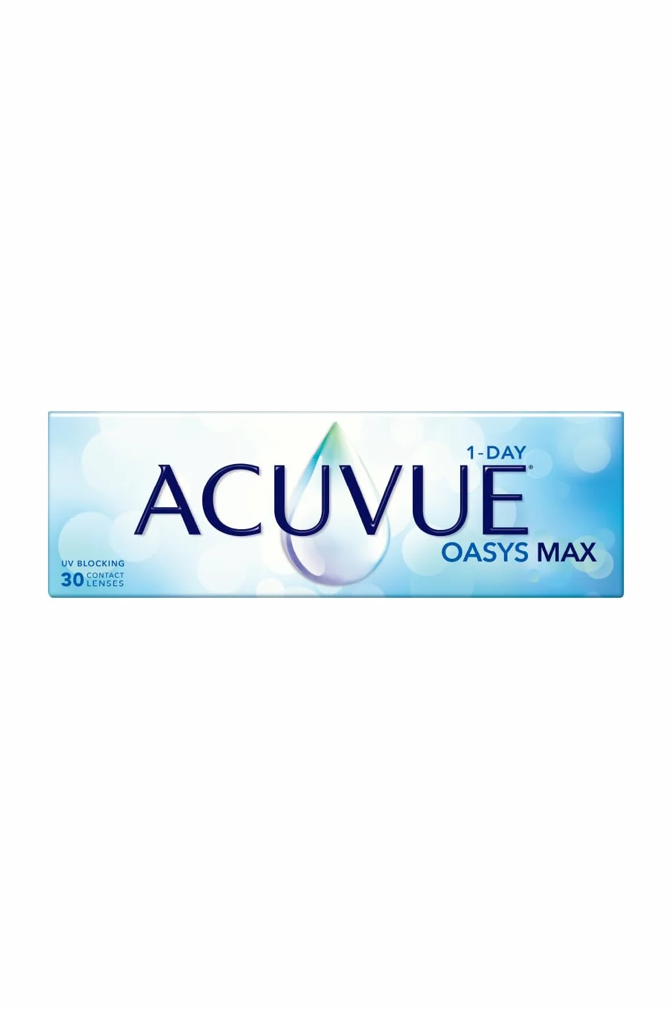 Acuvue Oasys Max 1-Day Lentes diarias -4.00 dpt 14.3 mm 30 uds base 9.0 mm