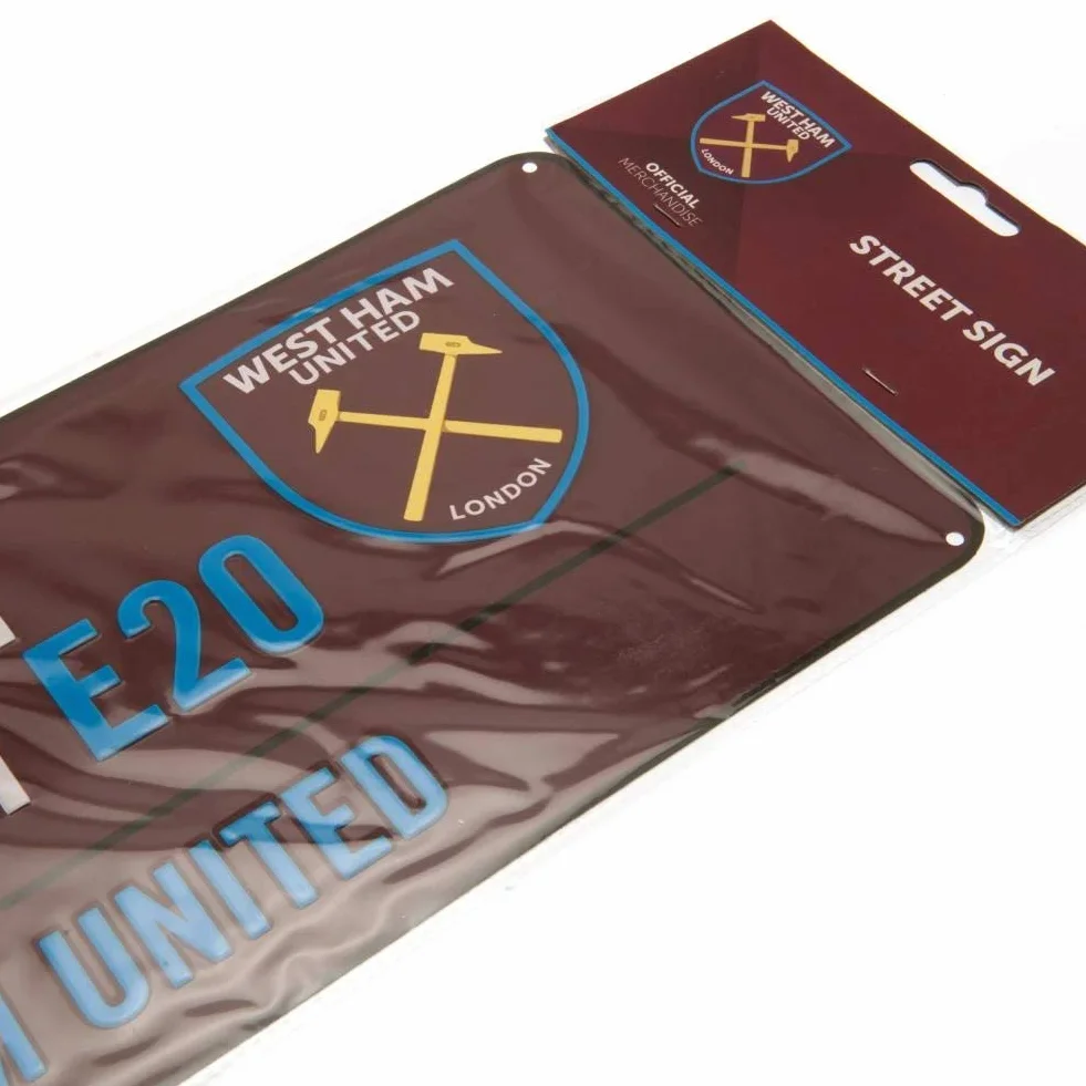 West Ham Colour Street Sign marca West Ham