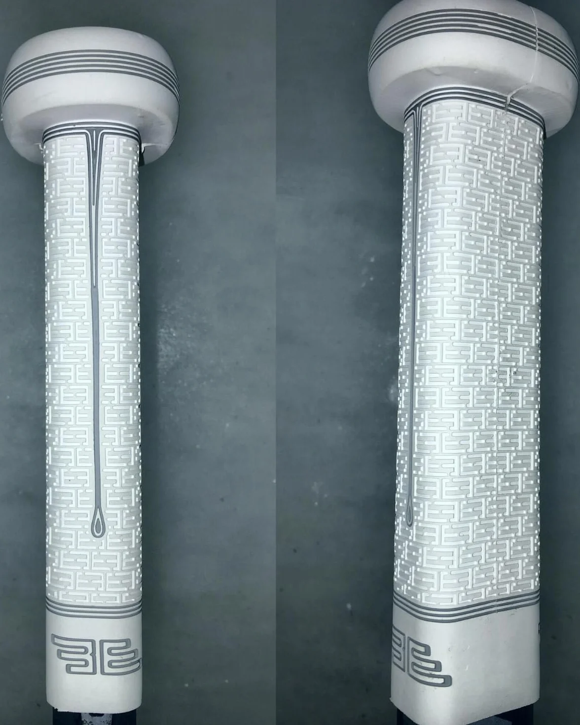 Buttendz Sentry Empuñadura de Repuesto Palo Hockey Portero Control Precisión Perilla Sobredimensionada Textura Mejorada Negra Amarilla
