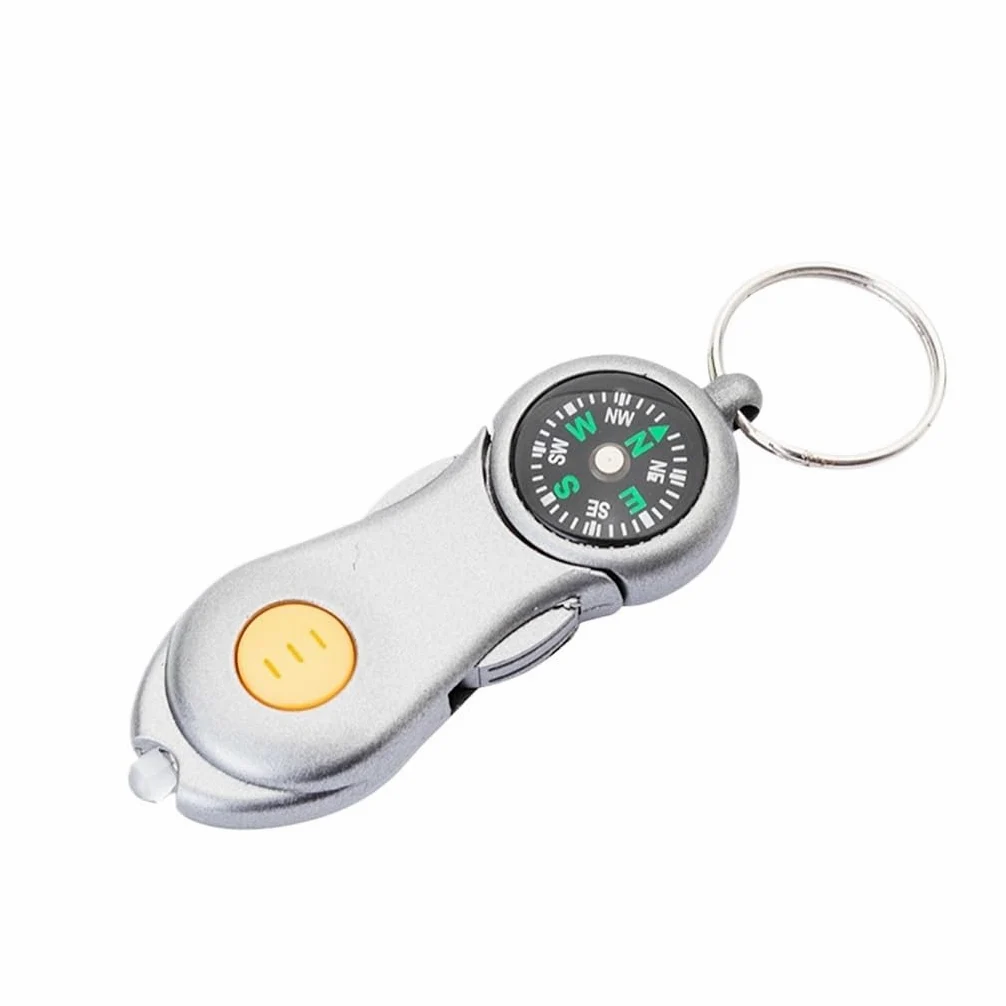 Llavero con brújula luz LED, Hebilla for Senderismo, Necesidades for Deportes al Aire Libre