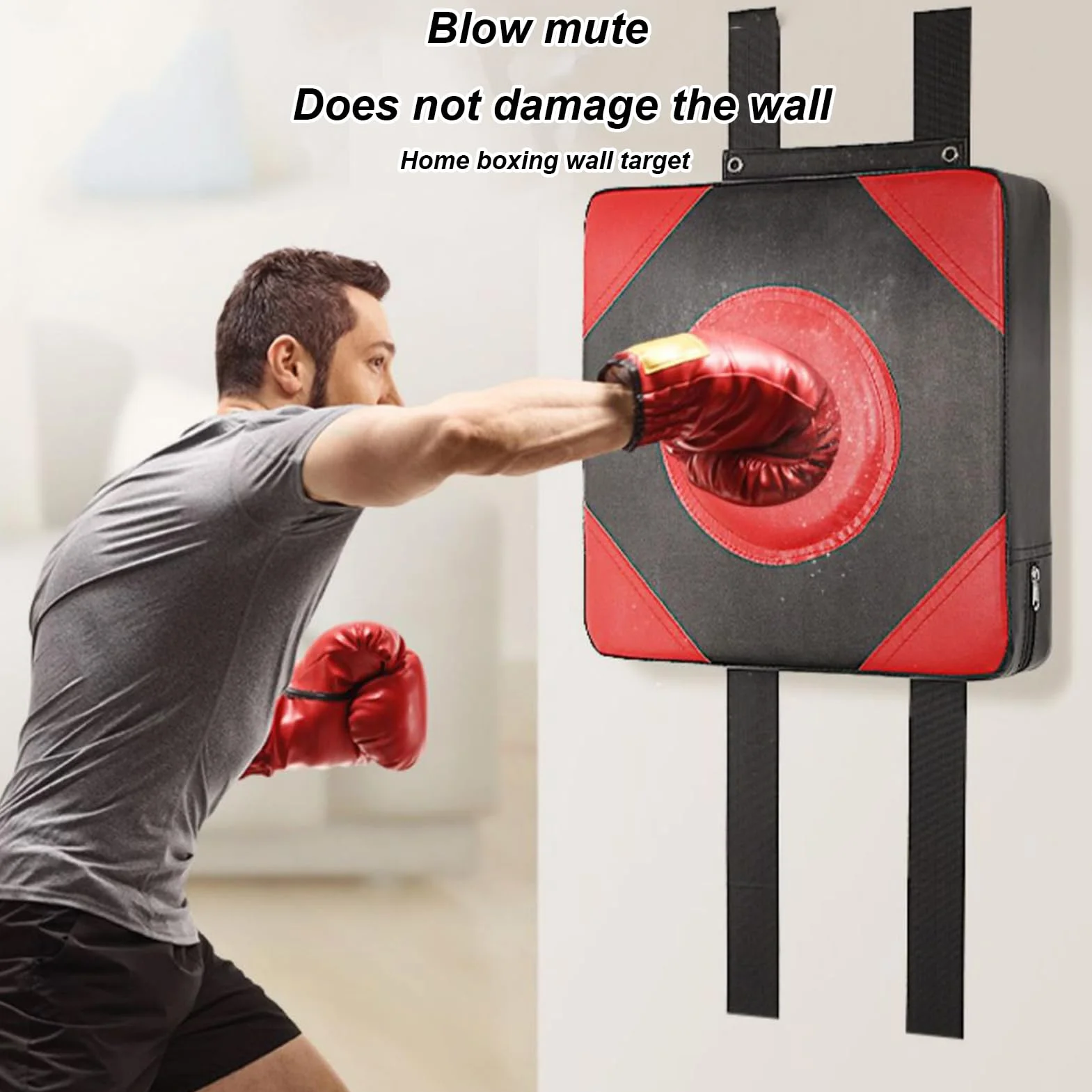 Almohadilla de impacto montada en la pared, de poliuretano, para entrenamiento, saco de entrenamiento, almohadilla de bloqueo para gimnasio, entrenamiento de boxeo, hogar