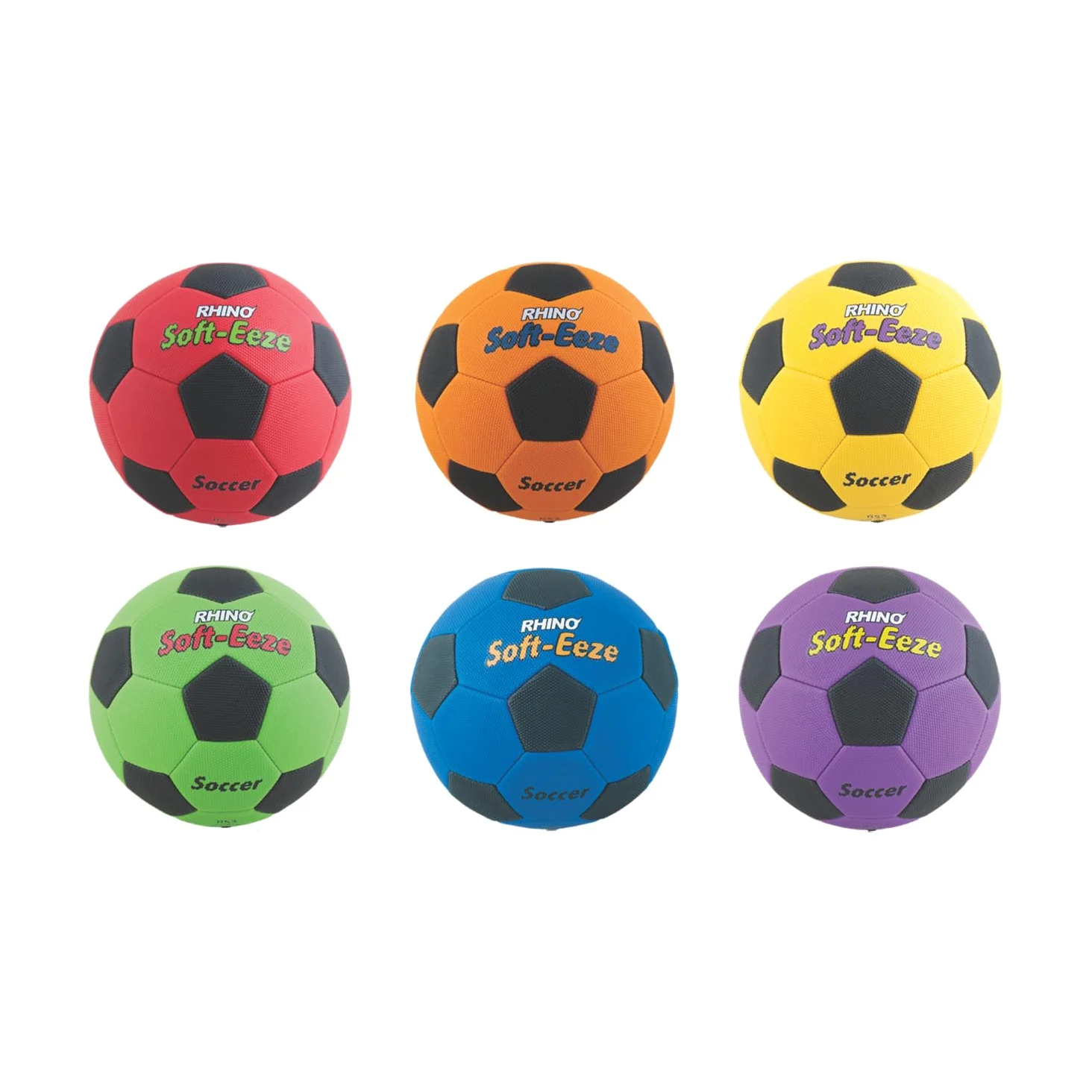 Champion Sports Campeón Deportes Rhino Suave Eeze balón de fútbol Conjunto (Multi)