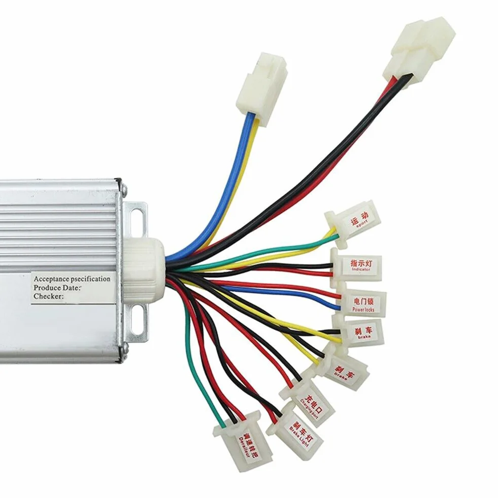 36V 1000W Controlador Cepillado Bicicleta EléCtrica E-Bike Scooter Cepillo Controlador de Velocidad Motor para Scooter EléCtrico